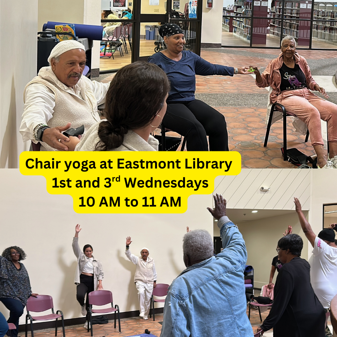 Eastmont Library Chair Yoga Class