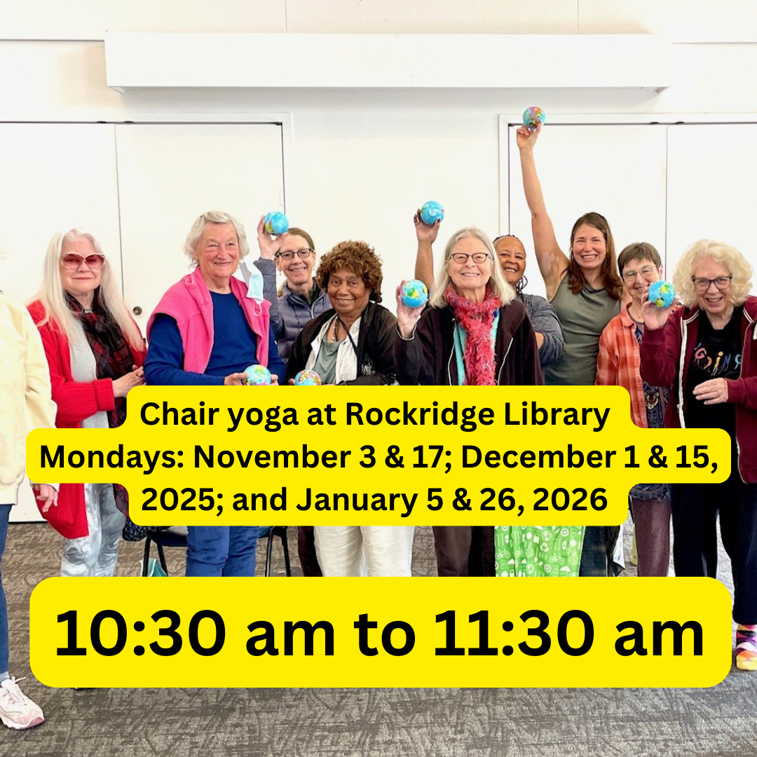 Rockridge Library Chair Yoga Class