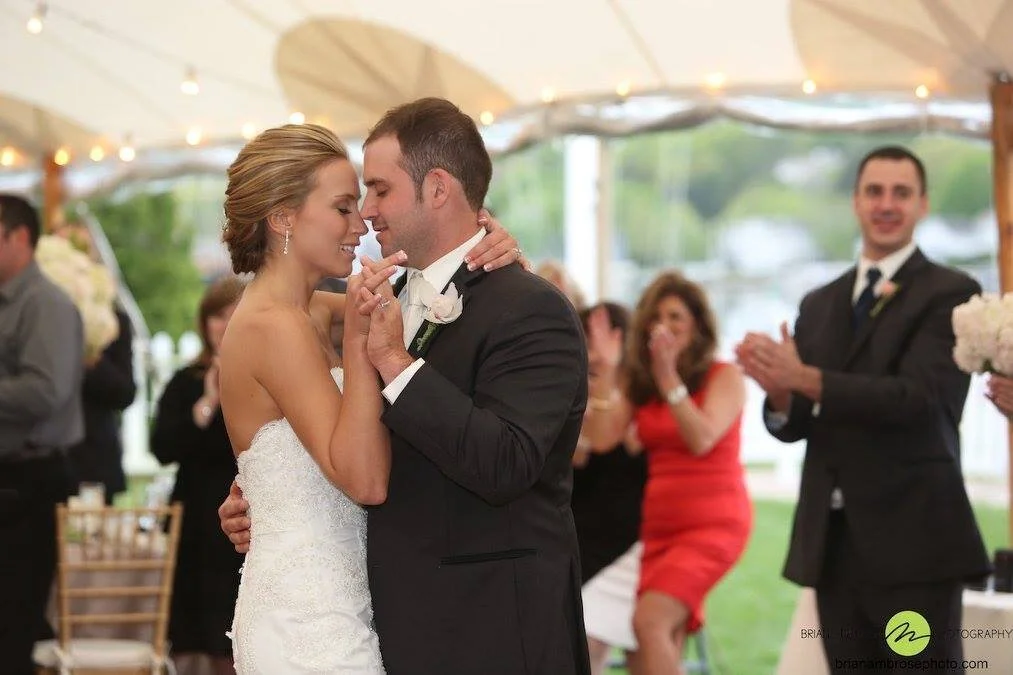 Erin and Ryan's wedding was held at Latitude 41 along the Mystic River in Connecticut. Coastal Gourmet did a fantastic job and the atmosphere was superb! 
Photo Credit: Brian Ambrose Photographyhttps://brianambrosephoto.com/