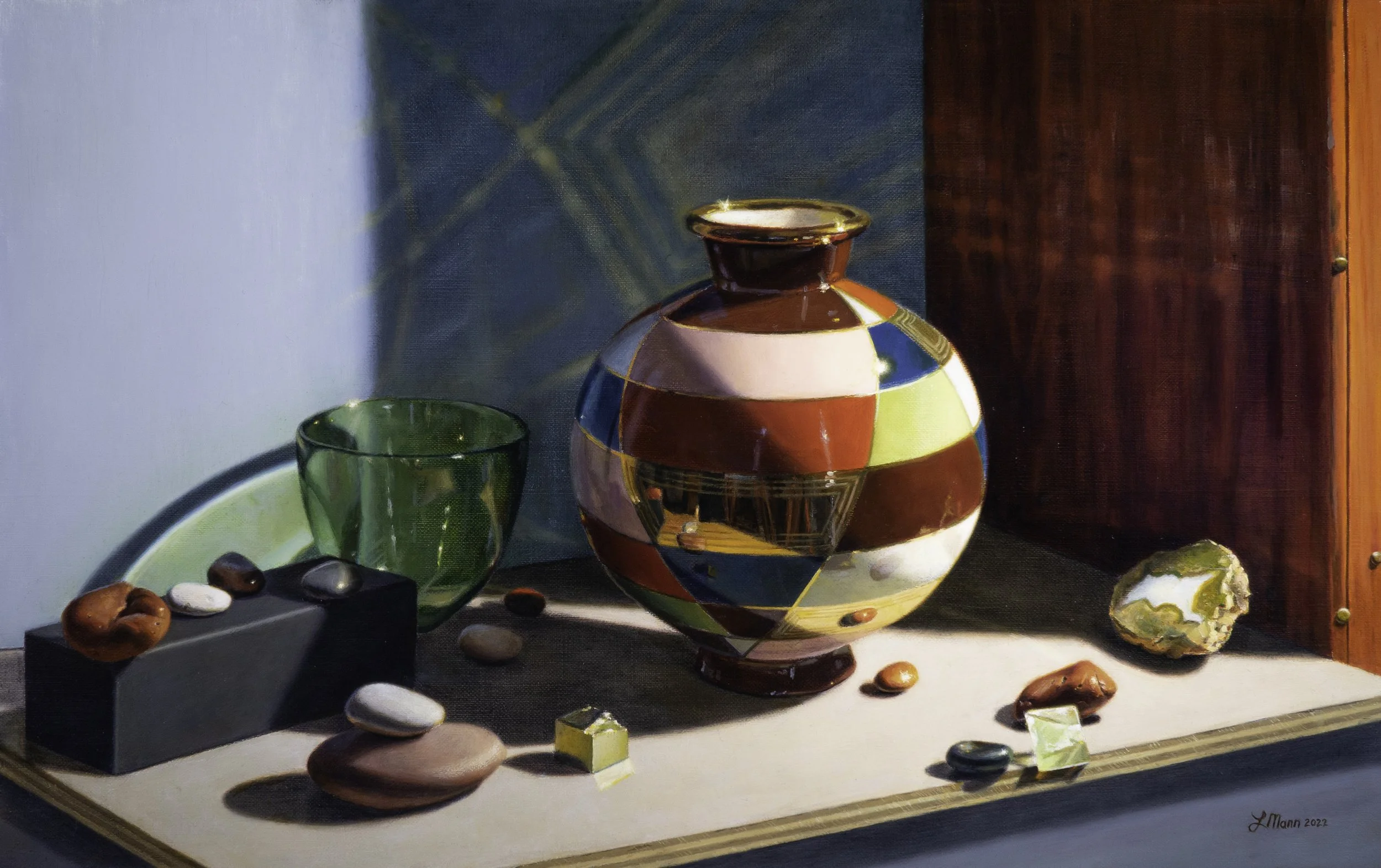 Torino Vase and Stones, 2021
