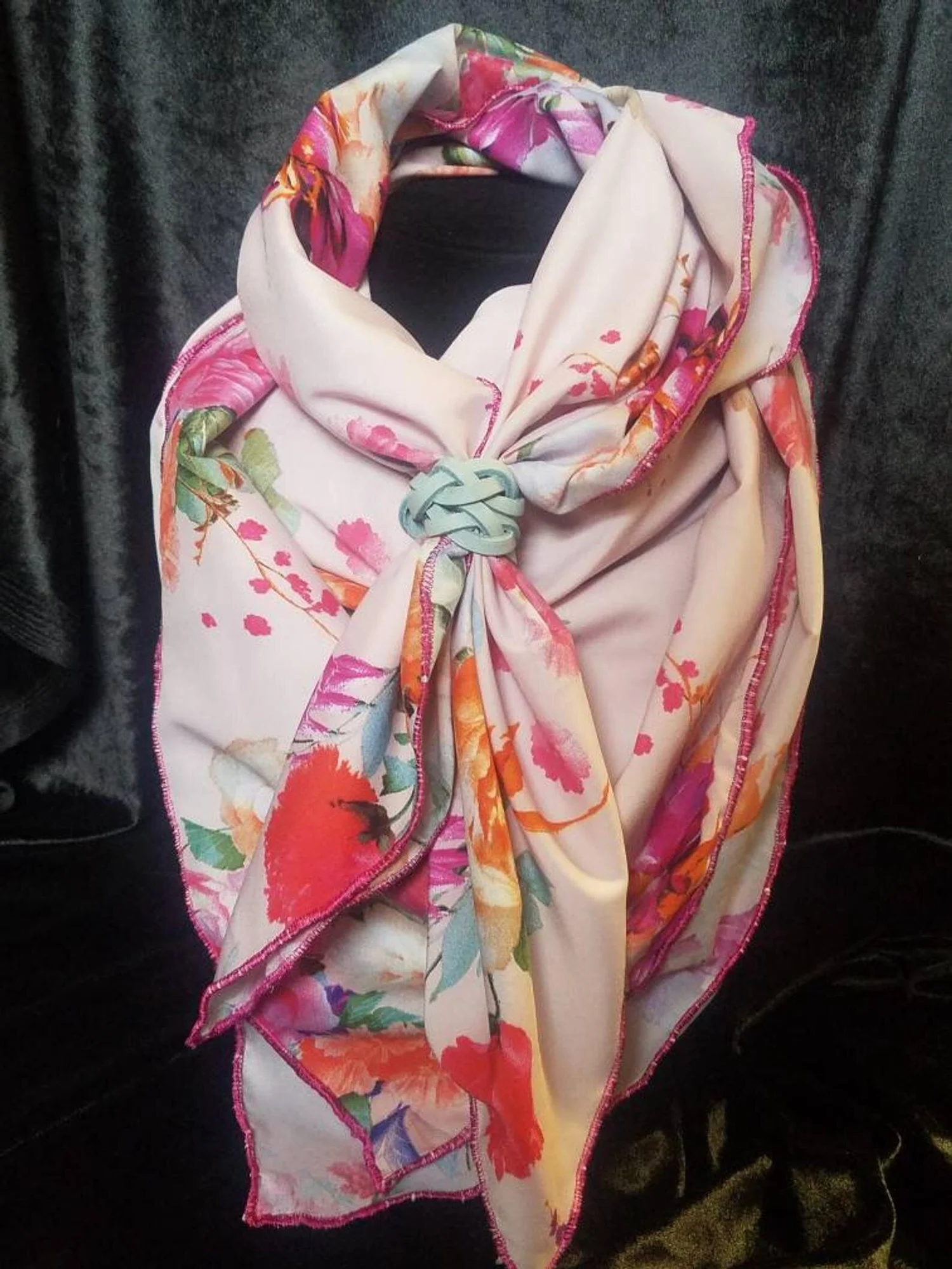 White Buffalo Wild Rag — Blue Roan Wild Rags