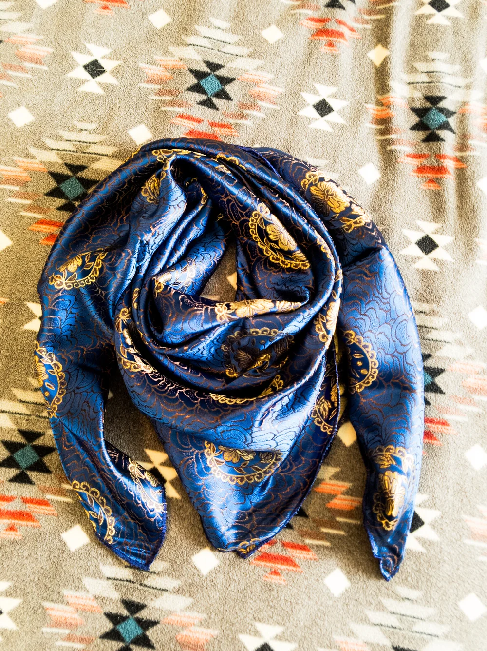 Fools Gold Wild Rag — Blue Roan Wild Rags