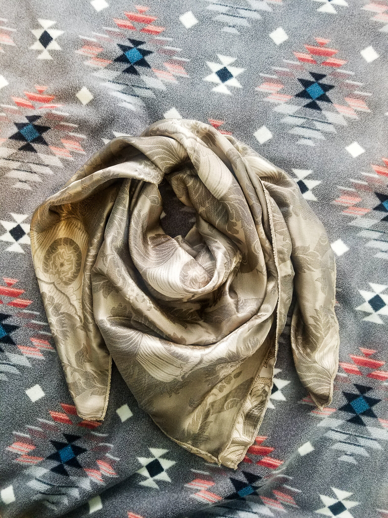 Fools Gold Wild Rag — Blue Roan Wild Rags