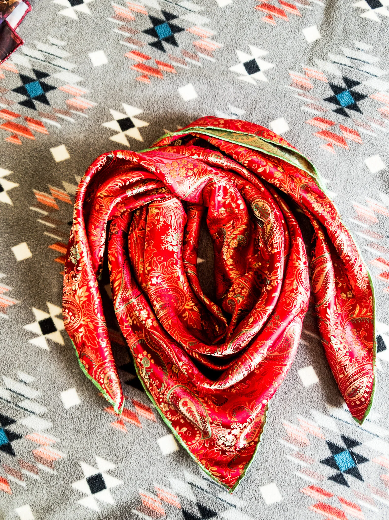 Fools Gold Wild Rag — Blue Roan Wild Rags