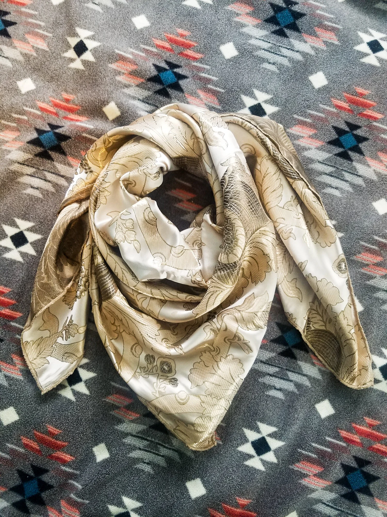 Fools Gold Wild Rag — Blue Roan Wild Rags
