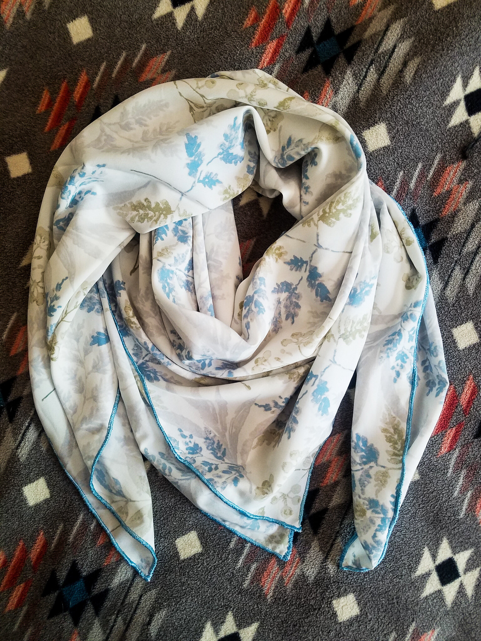 Bloom Wild Rag — Blue Roan Wild Rags