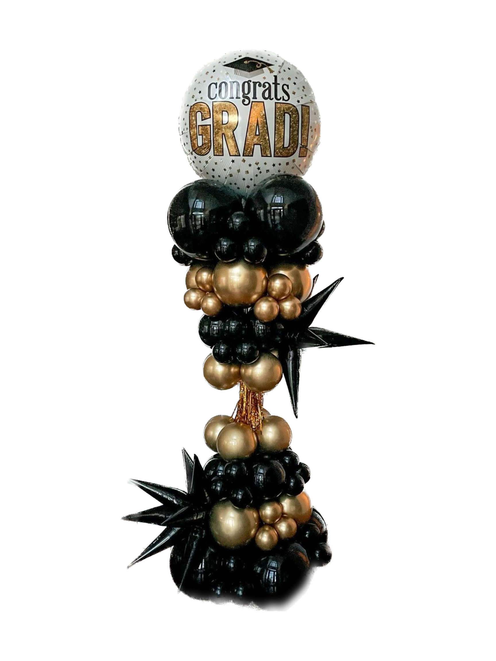 Graduation Party Column w/ Topper