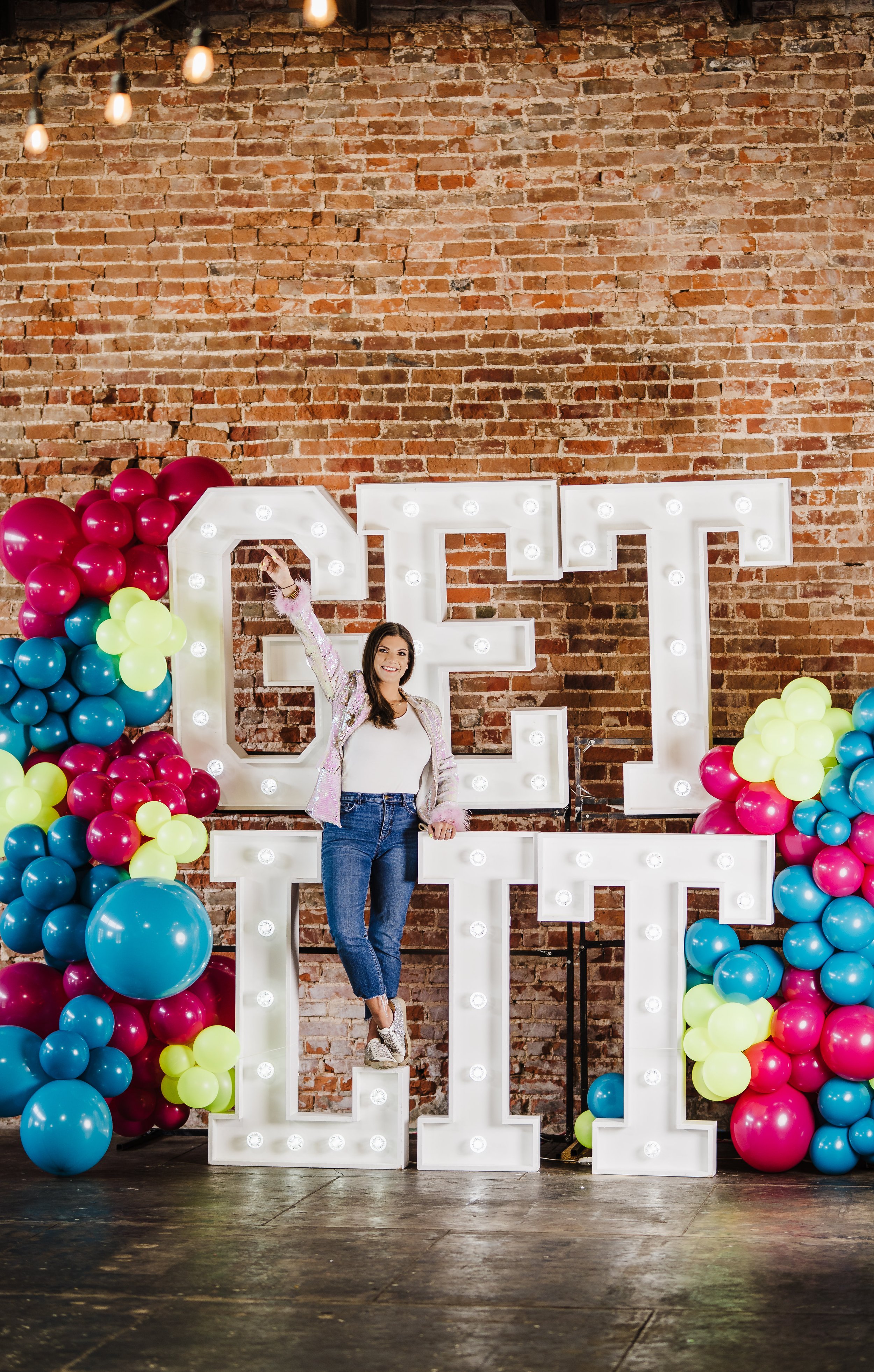 Get Lit With Marquee EVENT RENTAL | BALLOON DECOR