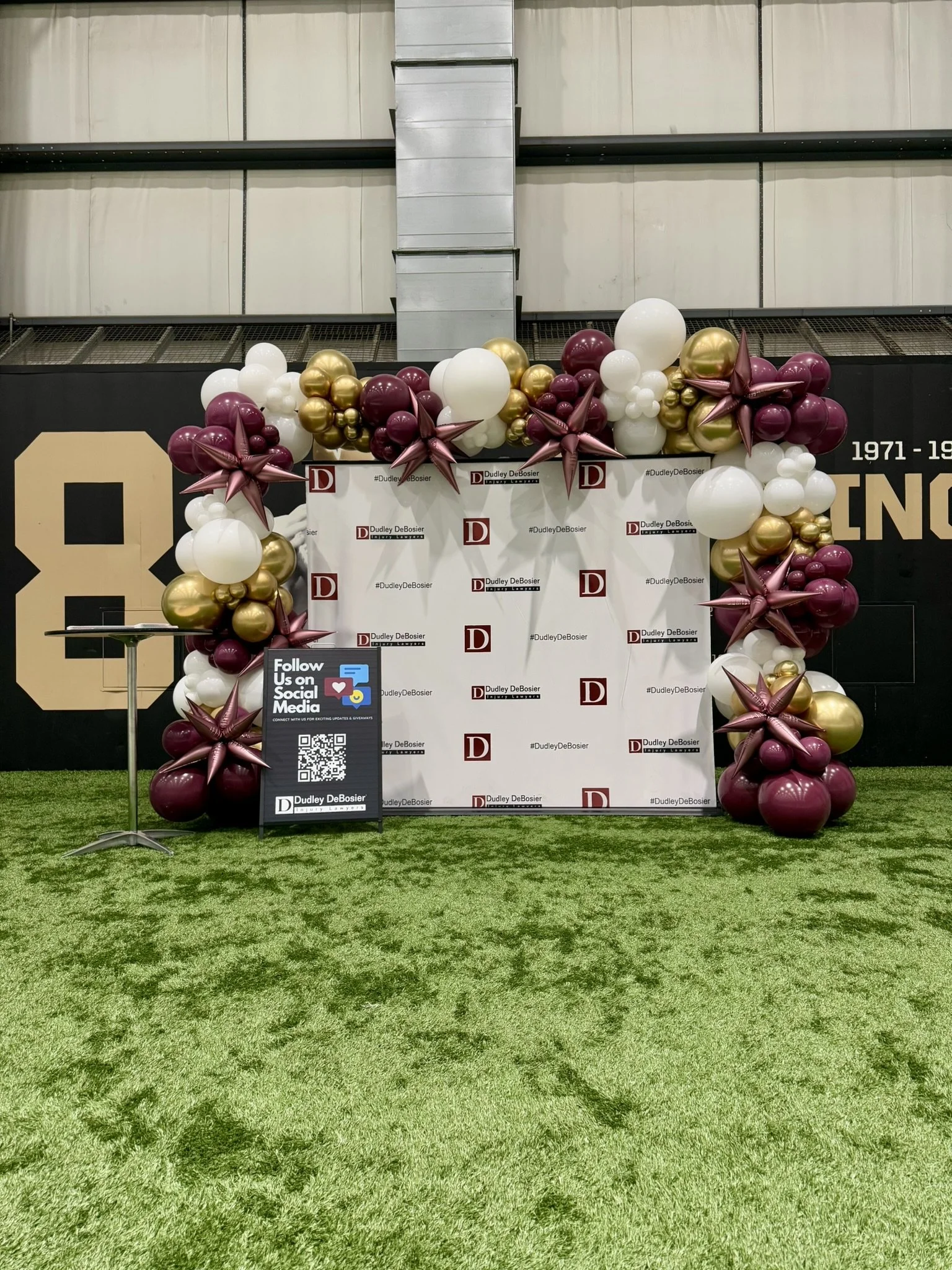 Elevate your New Orleans Saints Practice Facility corporate conference event with Get Lit With Marquee Letters and Numbers for rent. Highlight your company brand and craft a memorable ambiance to your New Orleans Destination Company conference event 