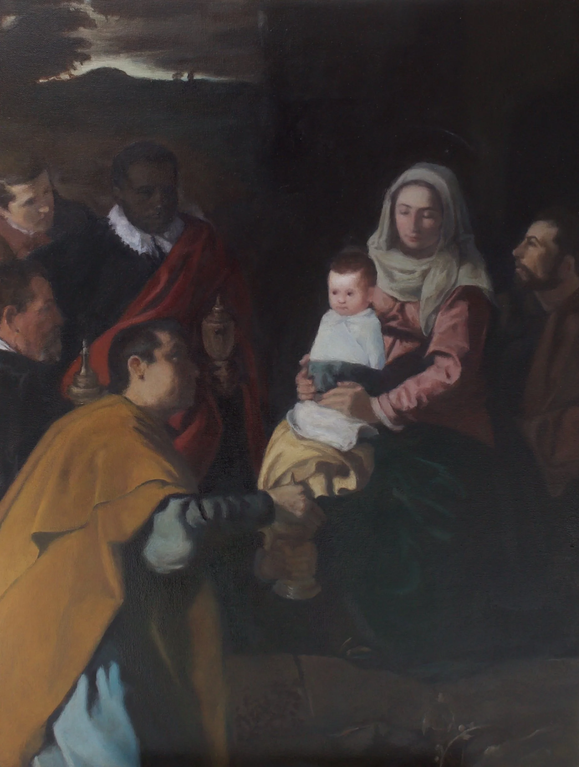 Rembrandt's "The Adoration of the Magi"
