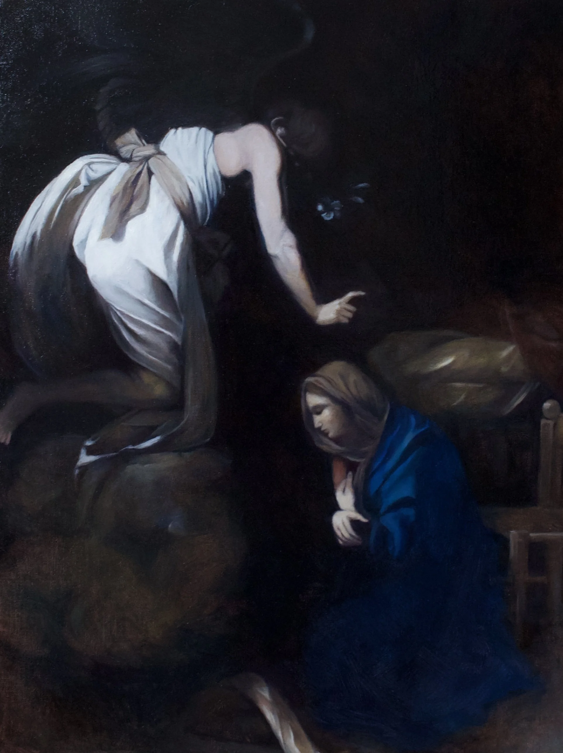 Rembrandt's "The Annunciation"