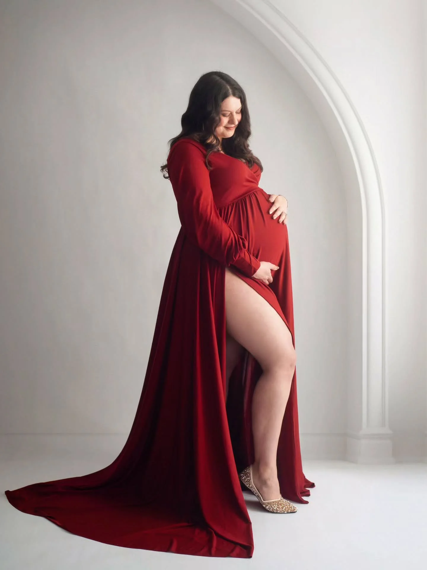 I can't get over how beautiful she is!! Congratulations to the mother to be!! Who else is expecting a baby in the coming months?