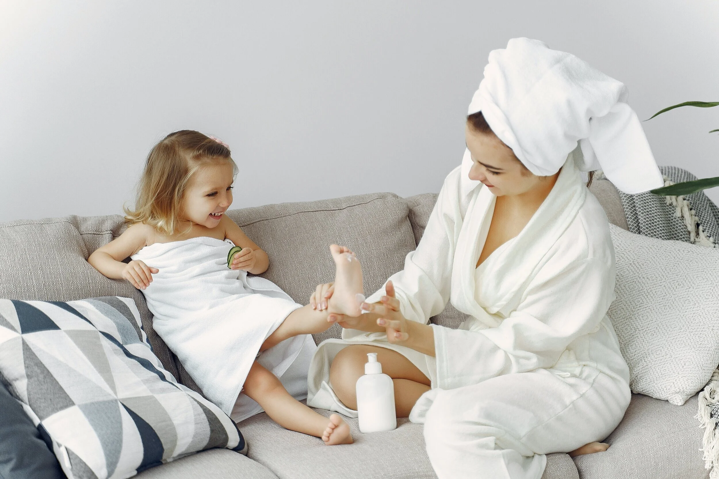 In Home Beauty for Busy Moms in home beauty for busy moms with spa theory