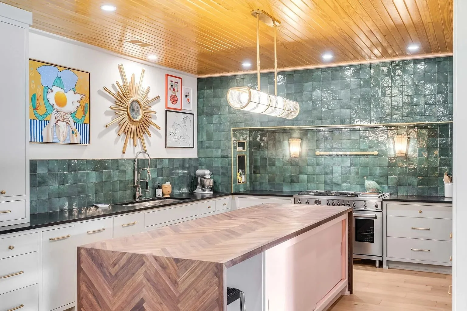 Interior kitchen renovation of a Charleston, SC home