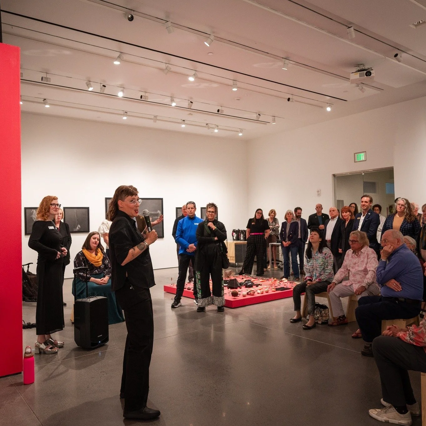 Last week we got together for the opening of Nina Elder's new exhibition: 'The Source Never Diminishes.&quot; We had such an amazing reception and we hope that everyone who visited left with a new understanding of 'solastalgia.'

Thank you so much wh