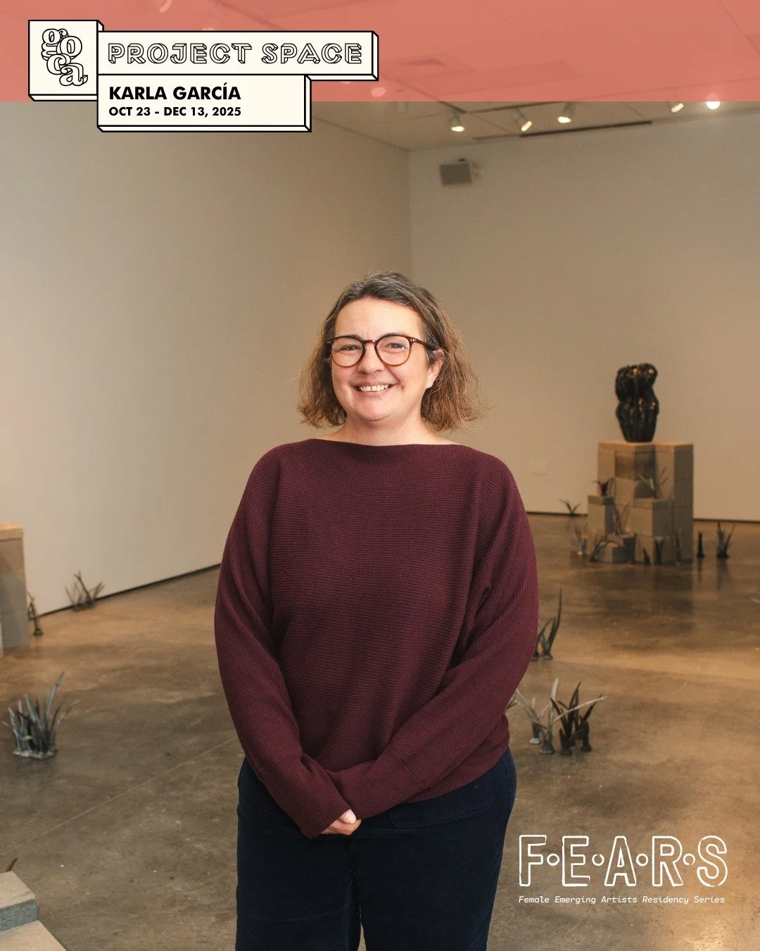 Tucked away in the GOCA project space, you will find the reimagined landscaped that shaped Garc&iacute;a&rsquo;s understanding of land, memory, and transformation. Visit 'Between Land and Sky' by Karla Garc&iacute;a and consider the living record of 