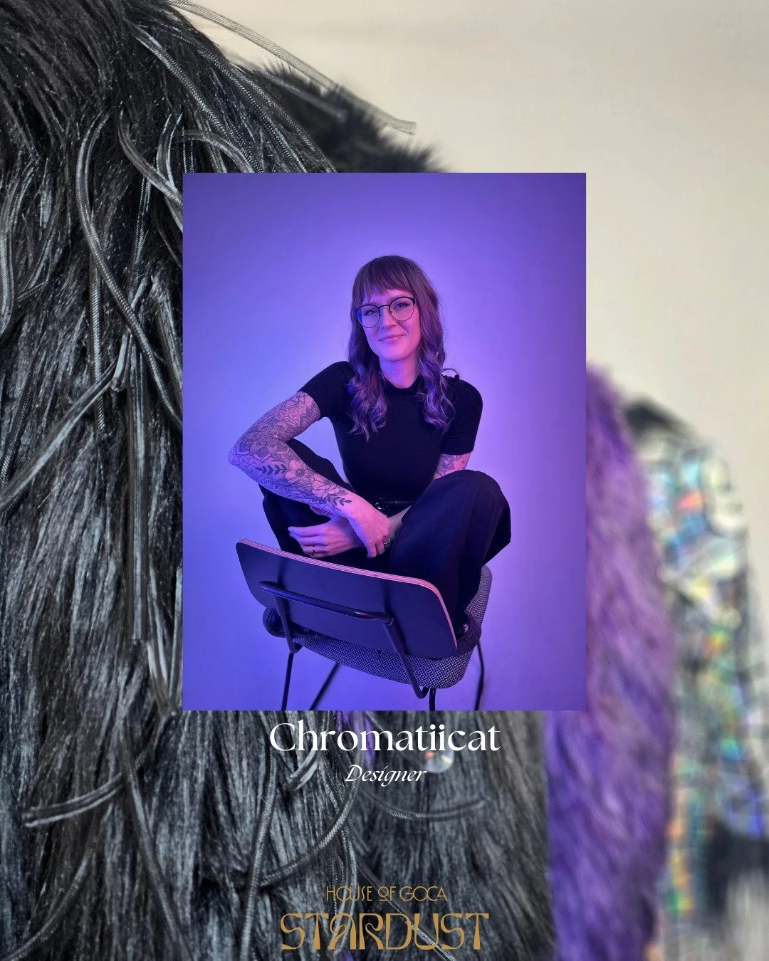Meet the Designers for the 2026 House of GOCA show: Stardust!
Chromatiicat Handmade (@chromatiicat )

Chromatiicat Handmade is a boutique fashion brand dedicated to creating custom, handcrafted apparel that sparks joy, creativity, and self-expression