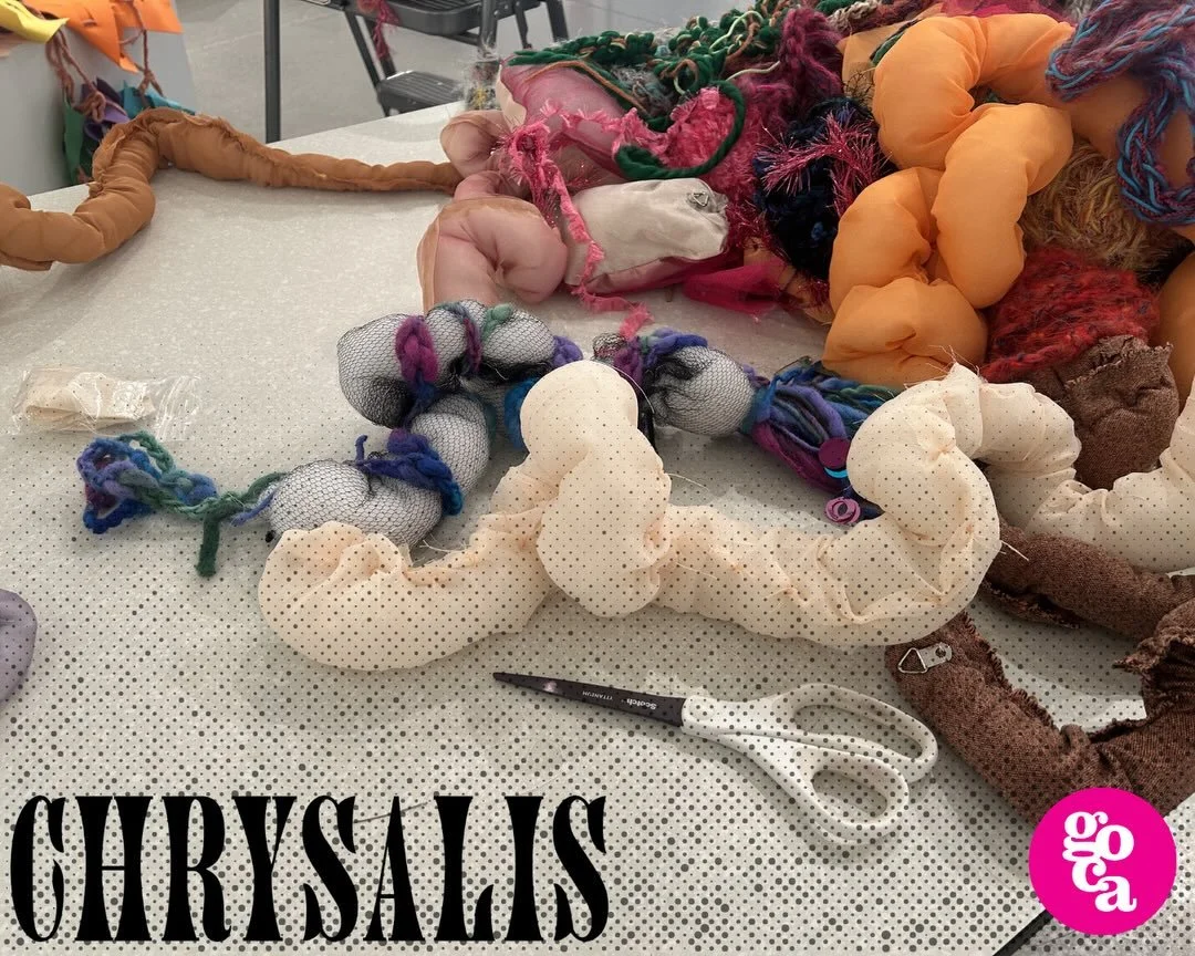 Here are some behind the scenes pictures from today&rsquo;s install of &ldquo;Chrysalis,&rdquo; the upcoming 2026 capstone exhibition by Visual Art majors at the University of Colorado, Colorado Springs. &ldquo;Chrysalis&rdquo; marks a moment of tran