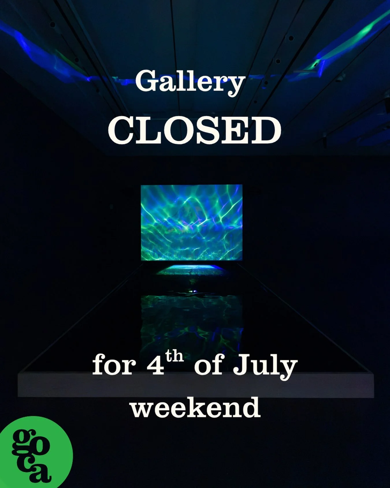 We are closed this weekend for the Fourth of July. We hope you enjoy time with your loved ones and hope to see you when we open again next week!

Photo by @wesmagyar 

#UCCS #GOCA #simulacra #supportartists contemporaryart @gogacolosrngs @entcenterar