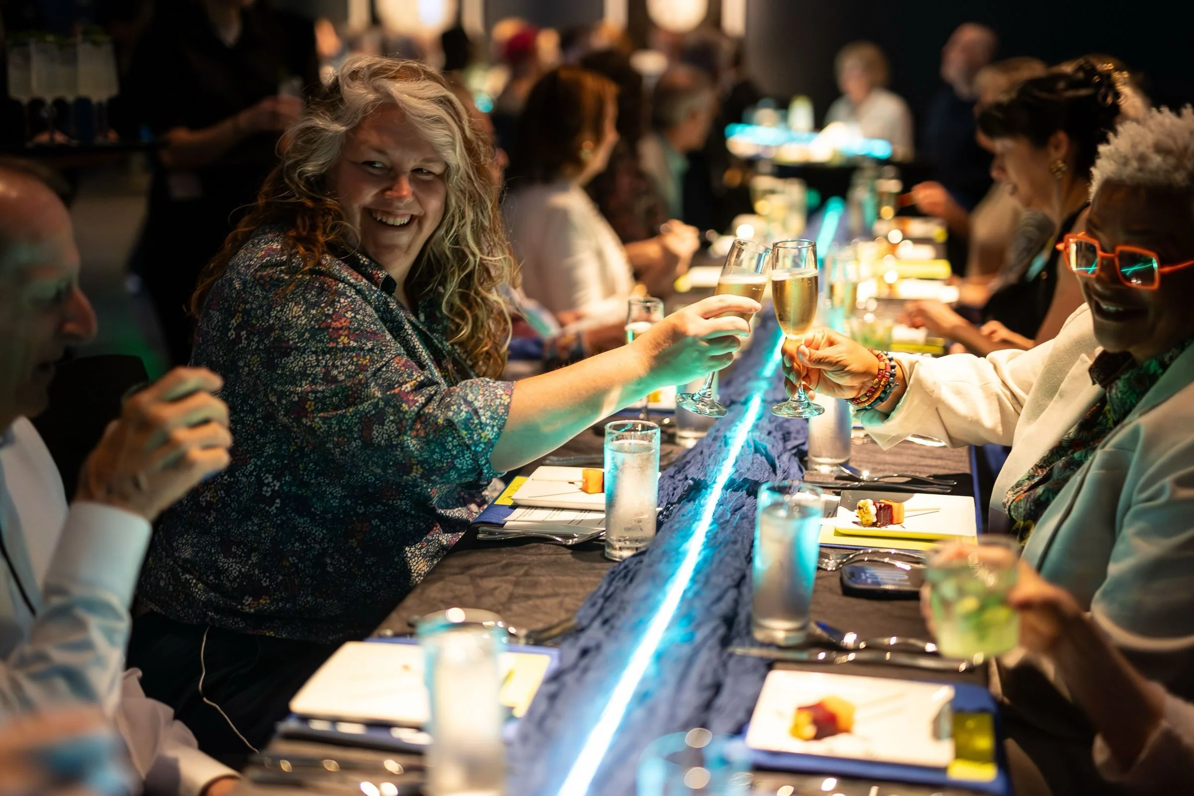 GOCA kindly thanks everyone who attended our inaugural art dinner, Tableau Vivant, where our guests dined inside the immersive exhibition alongside artists Etsuko Ichikawa and Dornith Doherty. The evening was our way of giving thanks to our incredibl