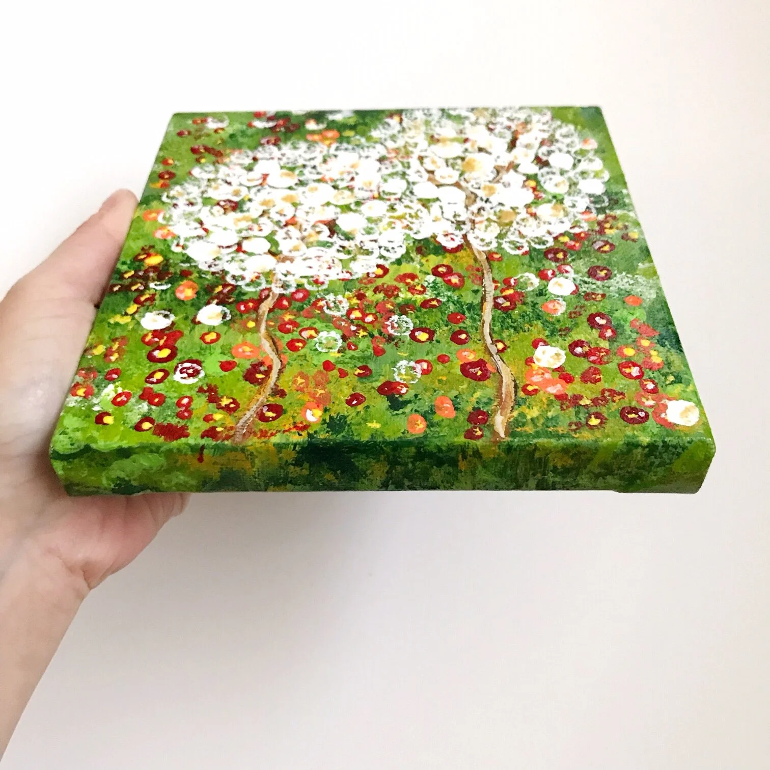 Mini Dandelions in Poppy Field 5.JPG