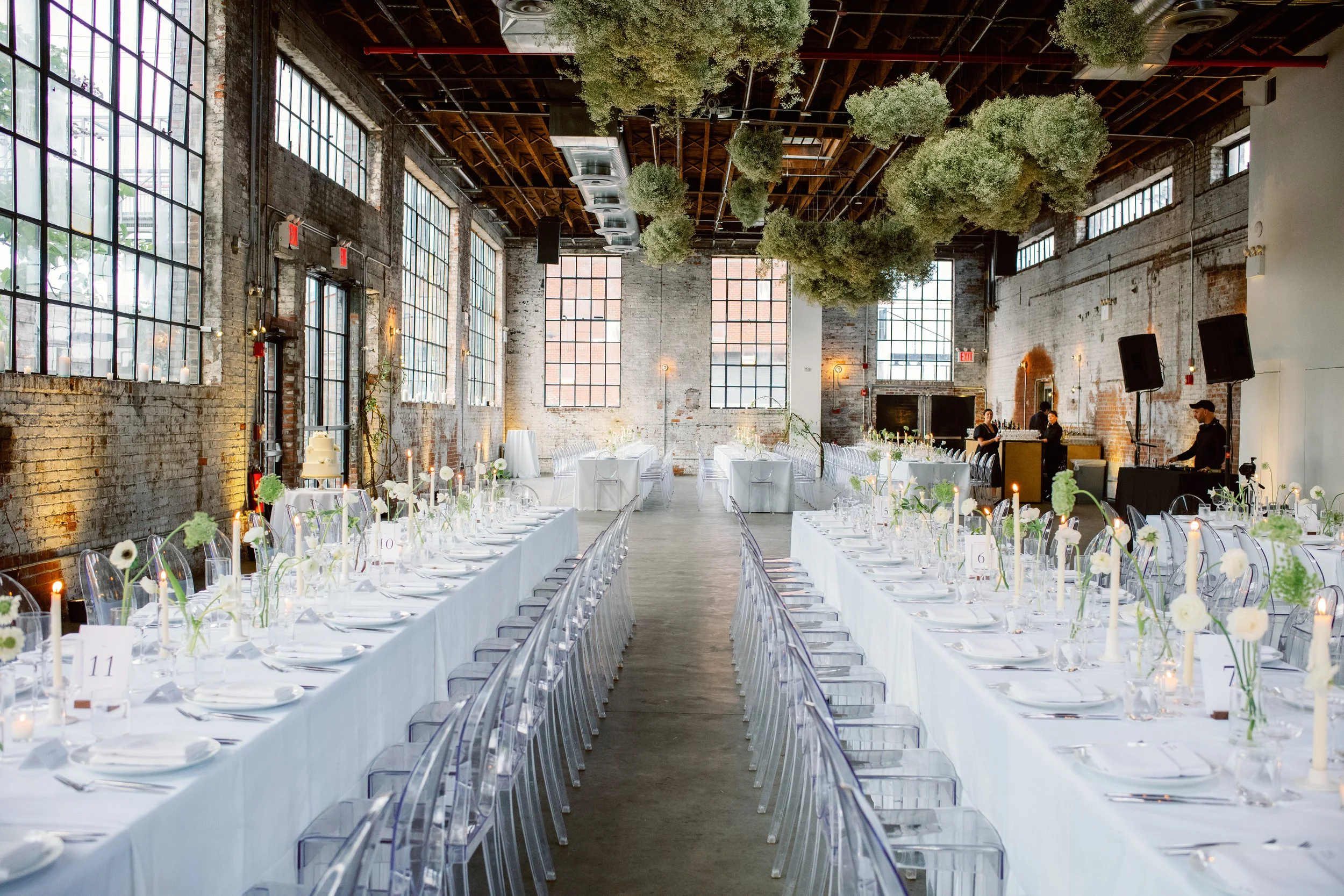 Hugh & Jacob | Venue: 99 Scott, Brooklyn | Photo: Michaela Jelin | Florals: Aurora Botanica