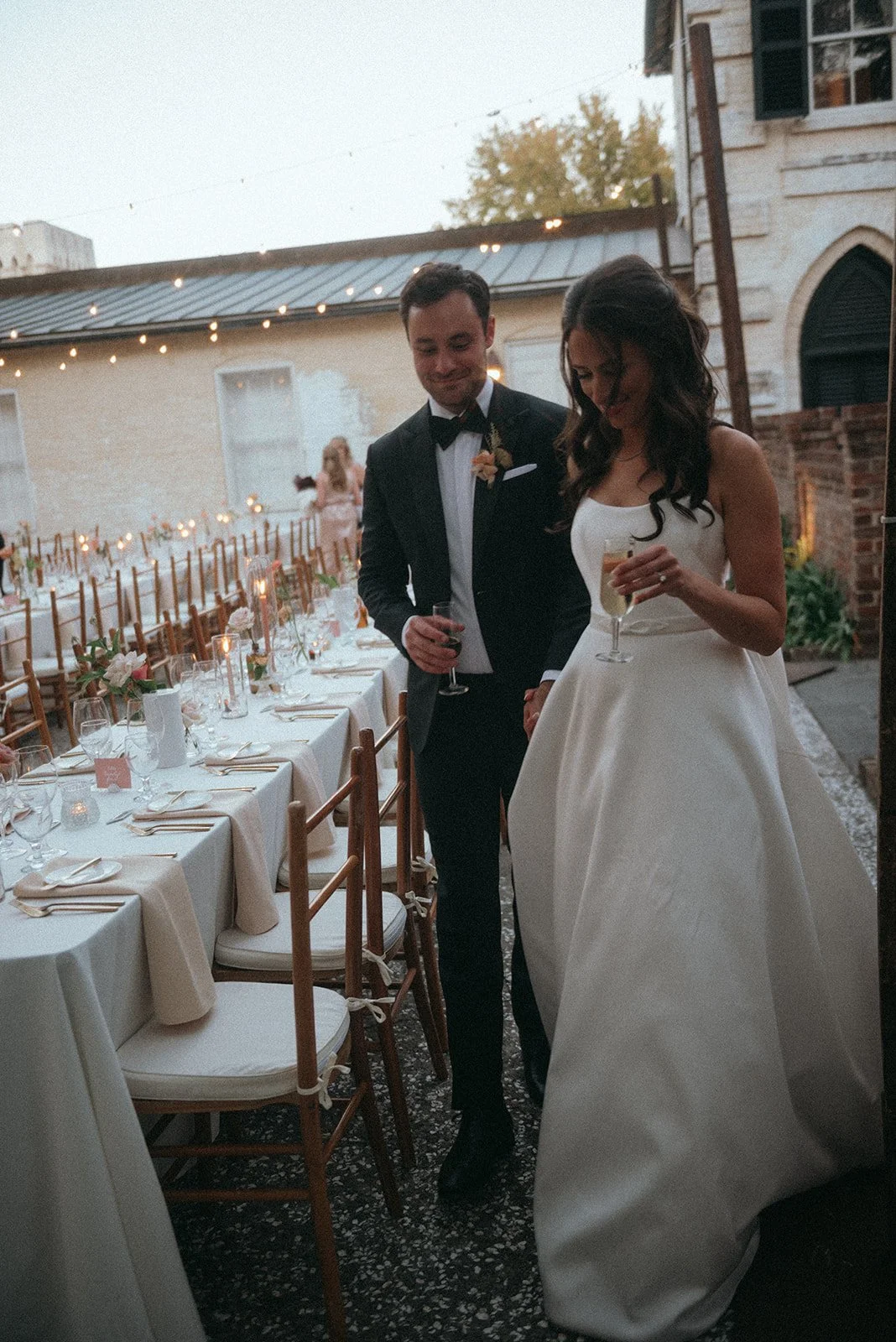 Alyssa + Zach | Photographer: N. Mickle | Florals: Moonlight Iris Designs | Venue: William Aiken House