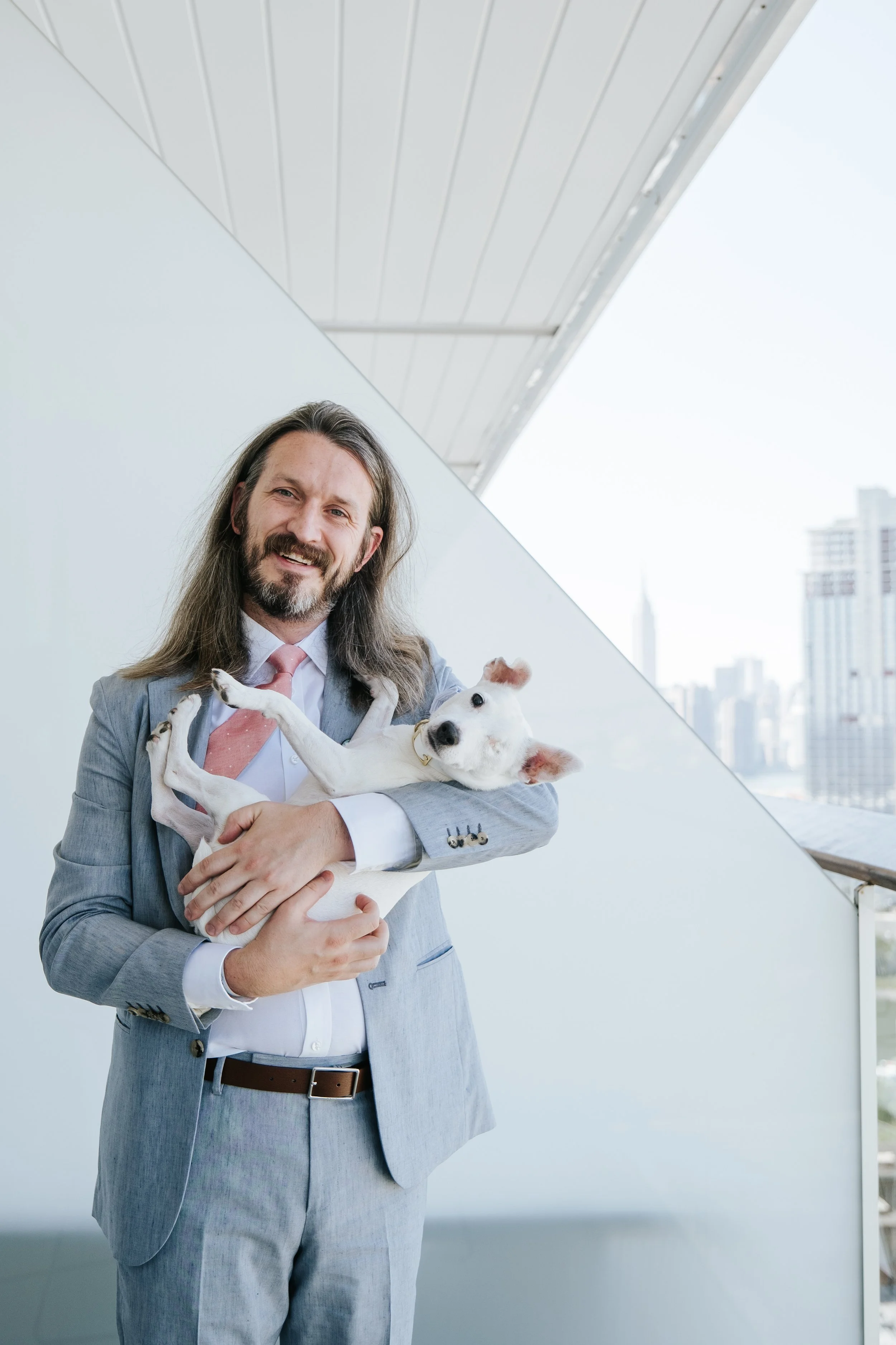 Groom and his Dog Wedding Day.jpg