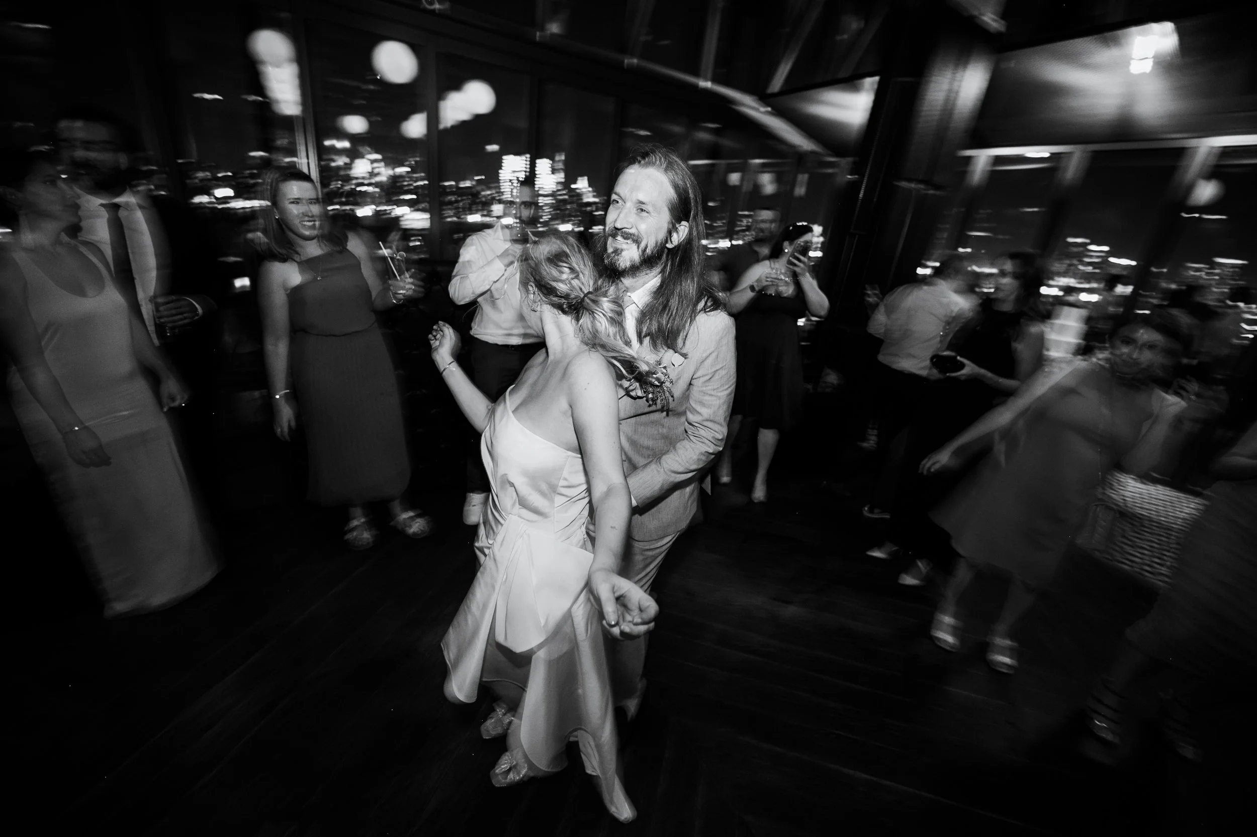 Couple on the dance floor at a Brooklyn wedding.jpg