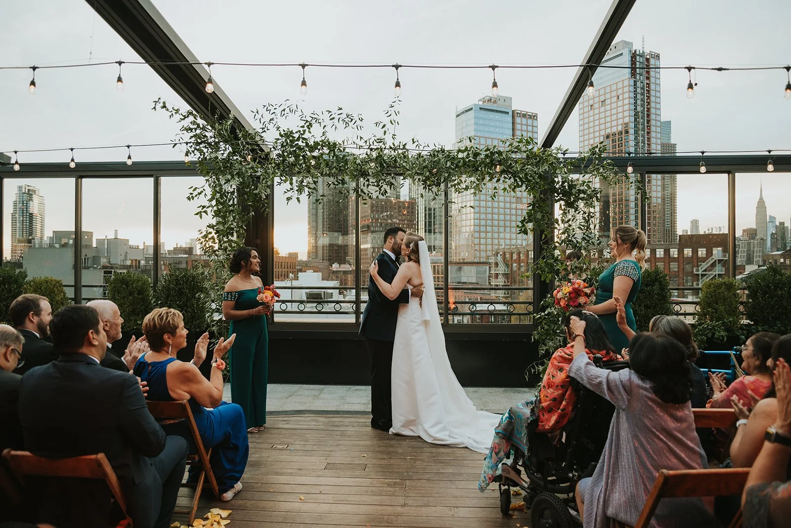 Greenpoint NY Wedding ceremony with a view.jpg