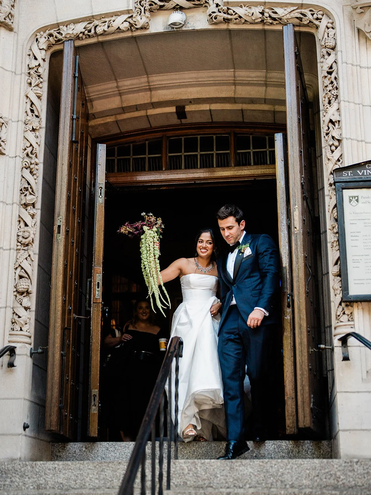 Divya + Des | Photographer: Melissa Chu | Florals: Ahna Han | Venue: New York Historical Society