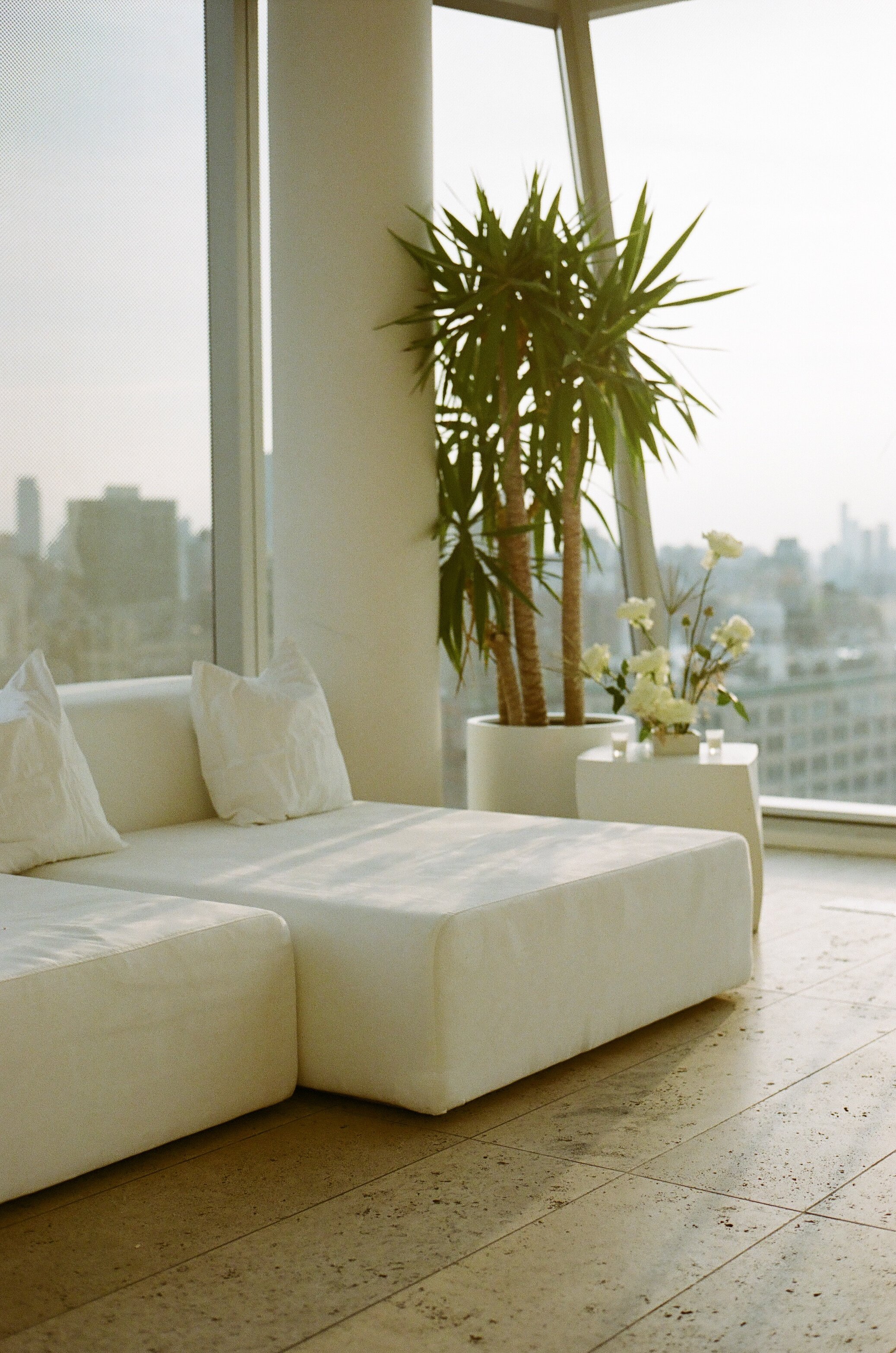 Ian's 21st Birthday | St. Tropez-inspired Manhattan penthouse party at The Standard East Village | Photographer: Allison Hammond Creative | Florals: Blxxm Design