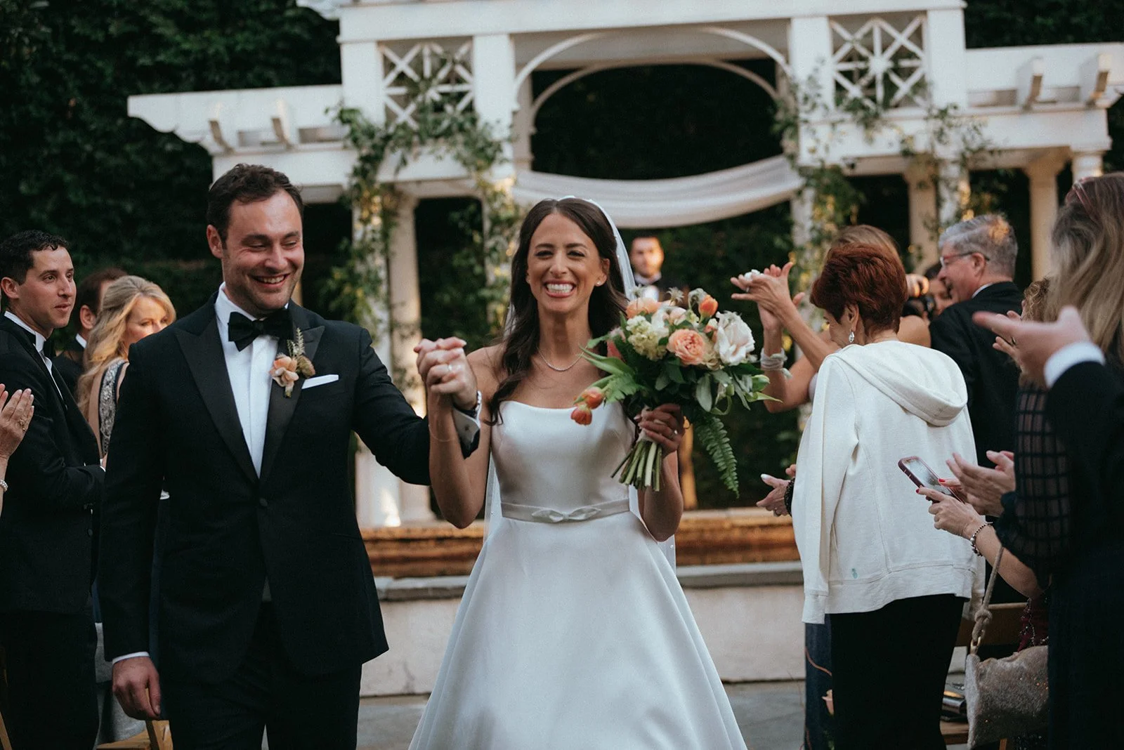 Alyssa + Zach | Photographer: N. Mickle | Florals: Moonlight Iris Designs | Venue: William Aiken House