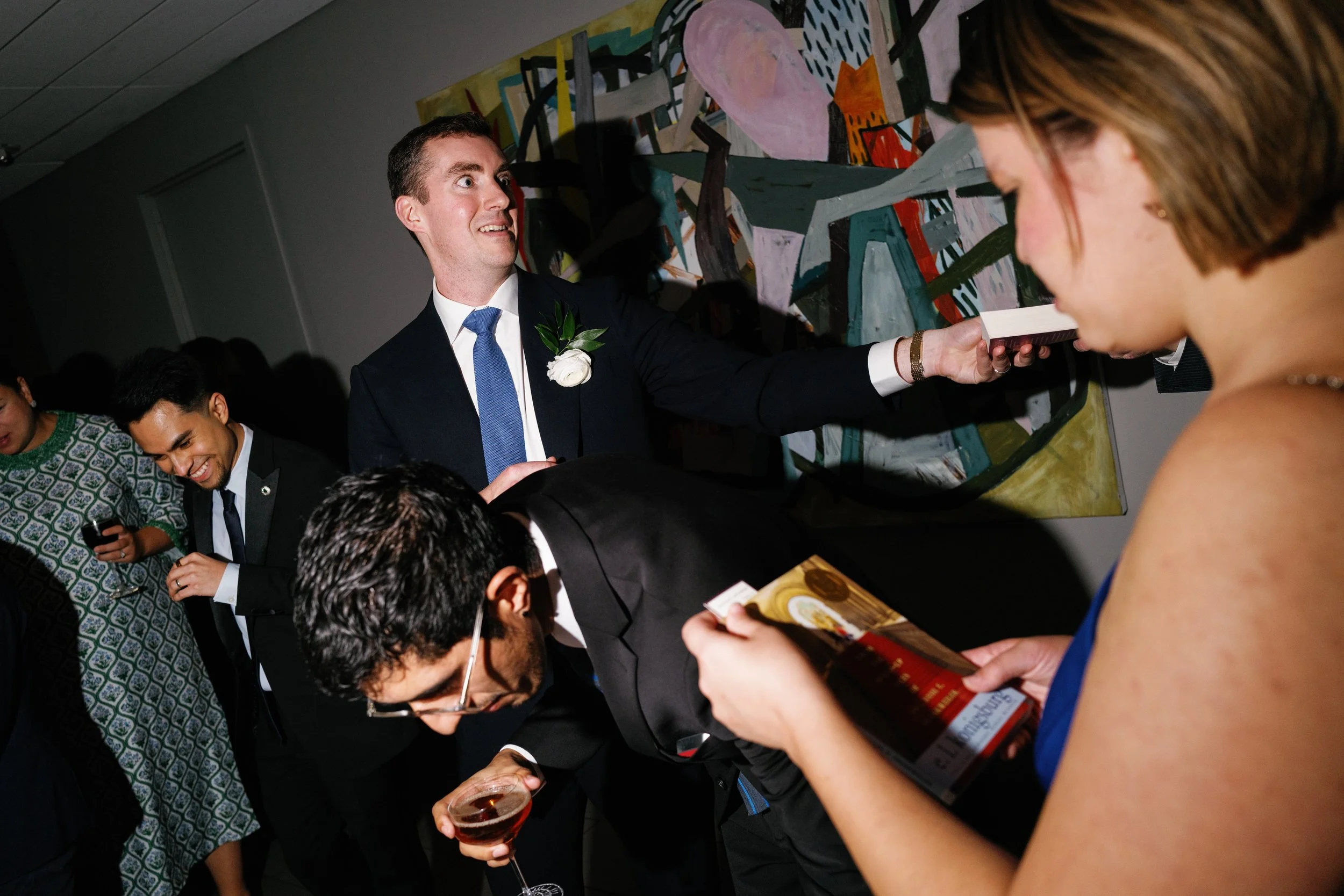 Malika + Spencer | Photographer: Allison Hammond | Florals: Aurora Botanica | Venue: Manhatta 