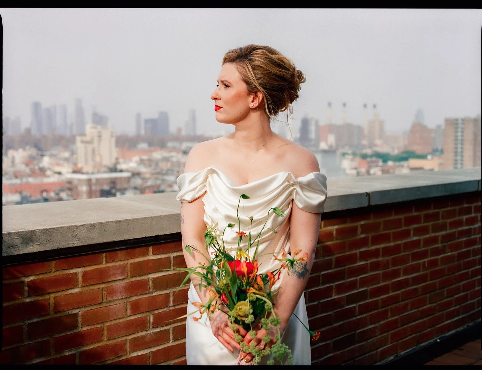 Abby + Mason | Photographer: Michaella Jelin | Florals: Matthew Muscarella | Venue: Bowery Hotel
