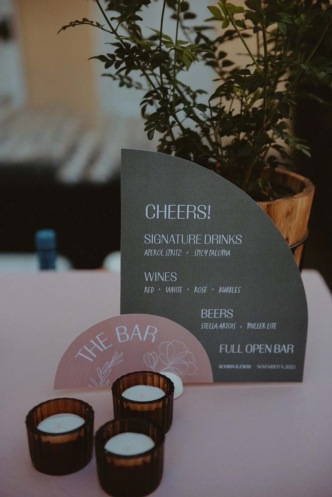 Alyssa + Zach | Photographer: N. Mickle | Florals: Moonlight Iris Designs | Venue: William Aiken House