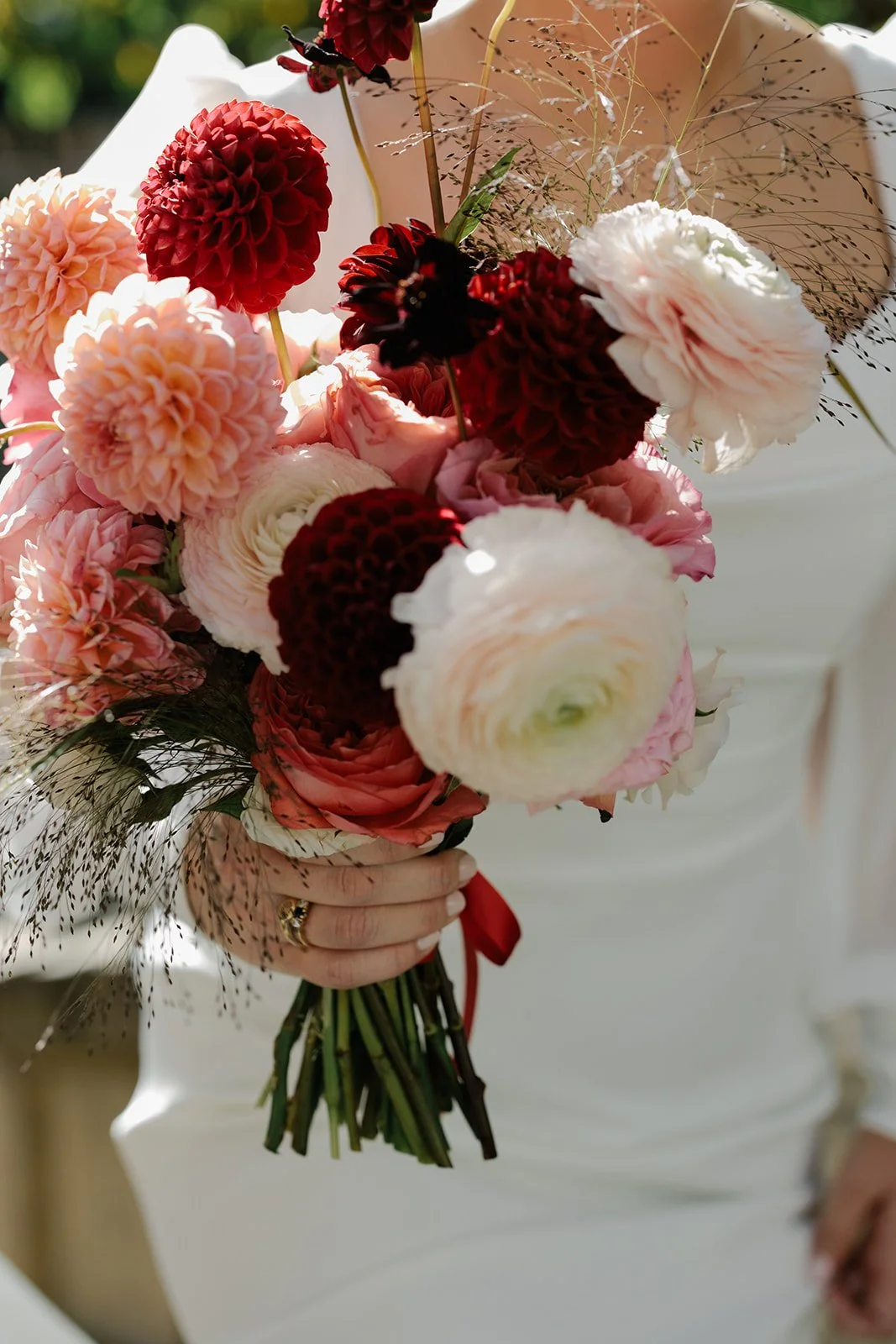 Louise + Shaun | Photo: Vik Moon | Florals: Lulo Floral | Venue: Cooper Hewitt