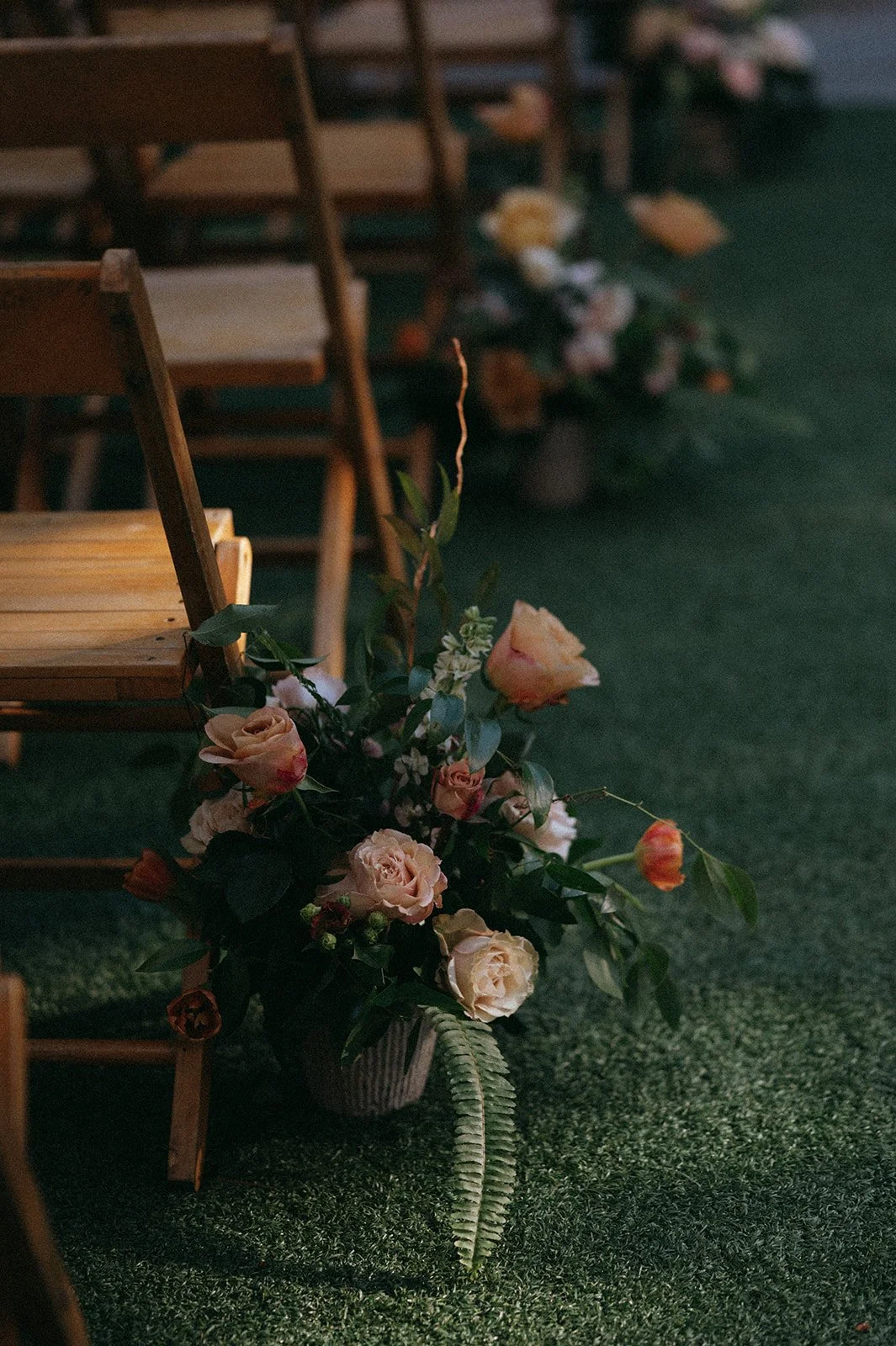 Alyssa + Zach | Photographer: N. Mickle | Florals: Moonlight Iris Designs | Venue: William Aiken House