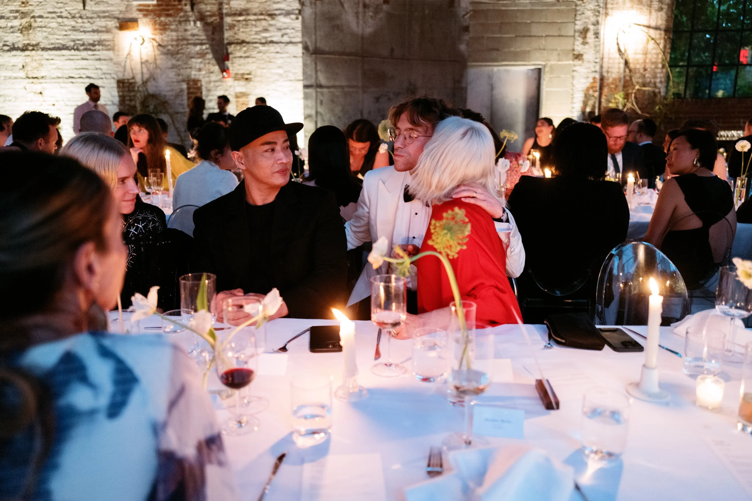 Hugh & Jacob | Venue: 99 Scott, Brooklyn | Photo: Michaela Jelin | Florals: Aurora Botanica