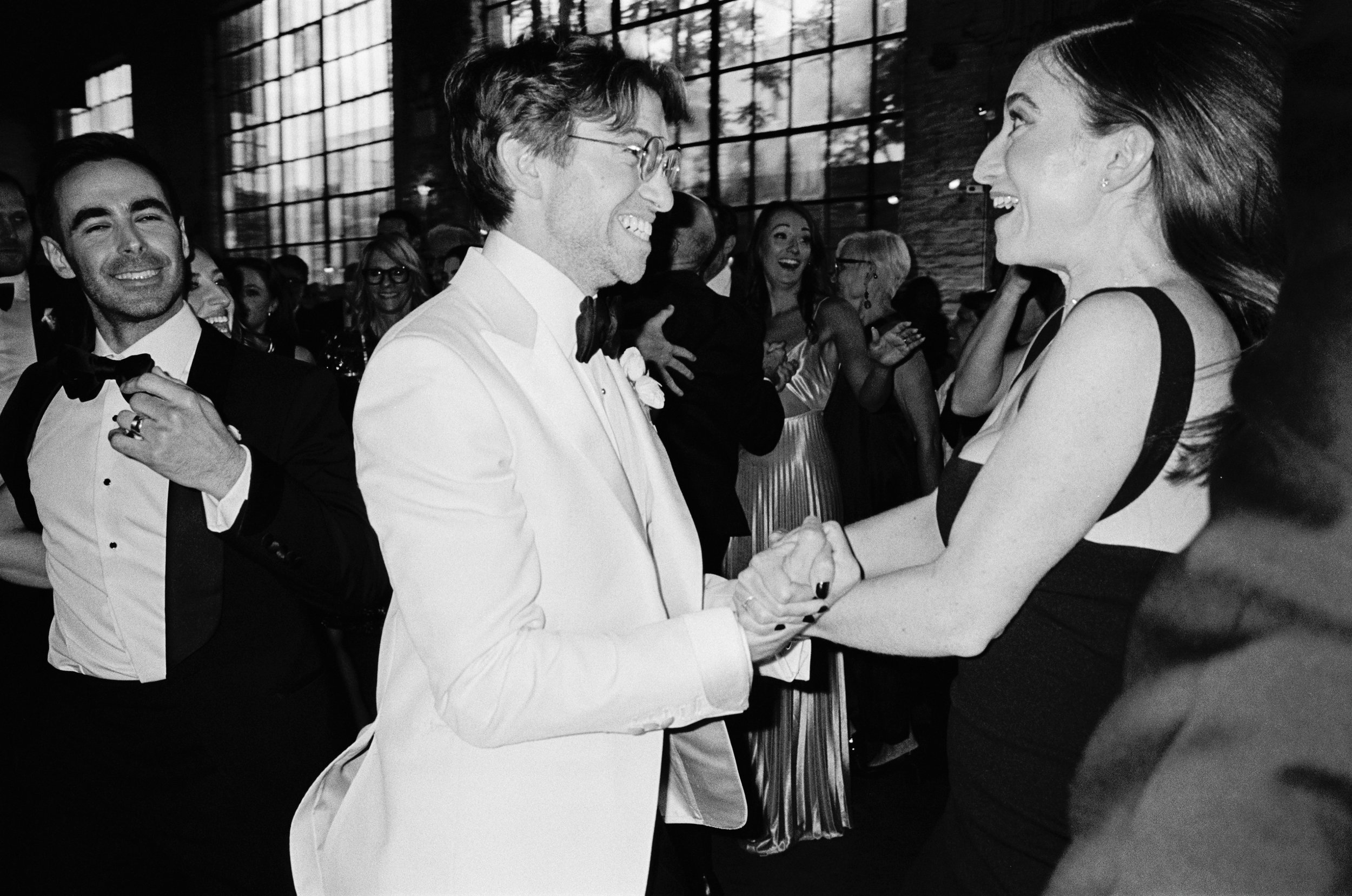 Hugh & Jacob | Venue: 99 Scott, Brooklyn | Photo: Michaela Jelin | Florals: Aurora Botanica