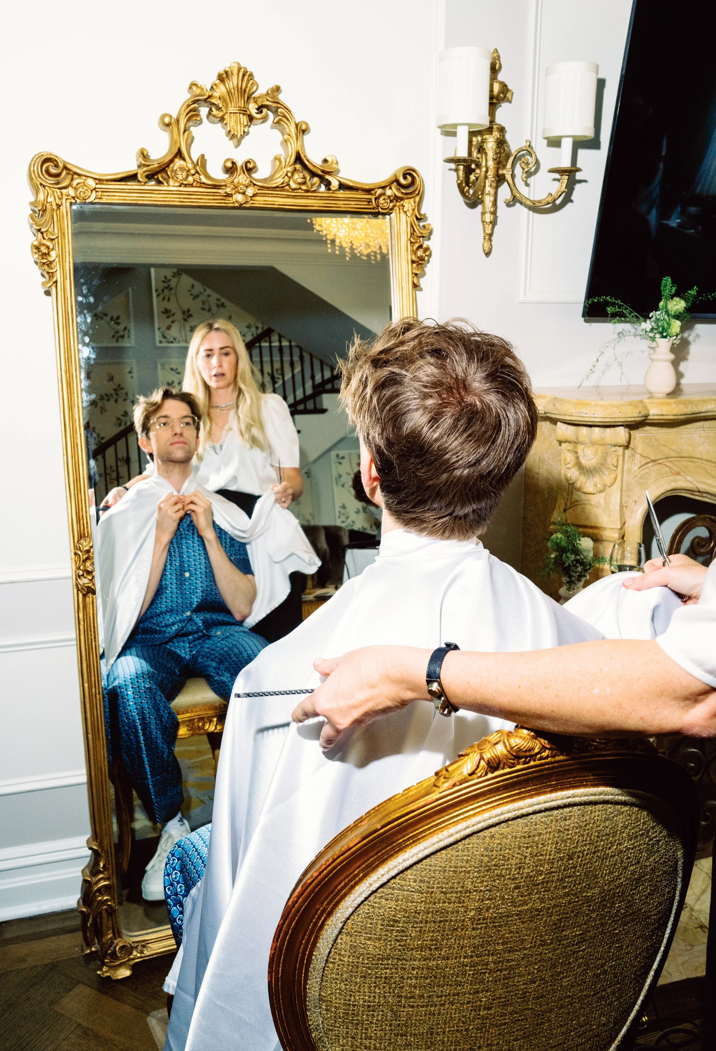 Hugh & Jacob | Venue: 99 Scott, Brooklyn | Photo: Michaela Jelin | Florals: Aurora Botanica