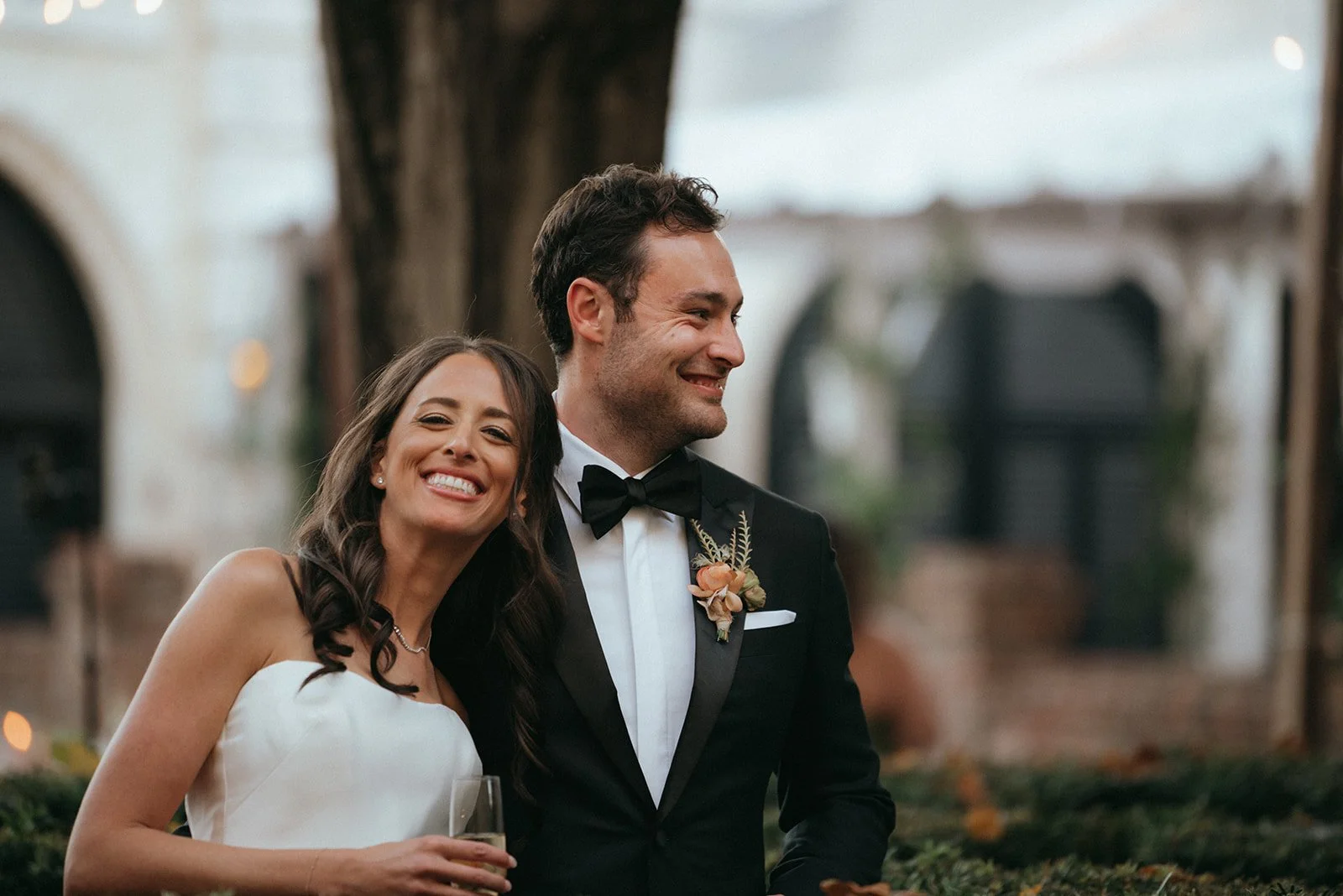 Alyssa + Zach | Photographer: N. Mickle | Florals: Moonlight Iris Designs | Venue: William Aiken House