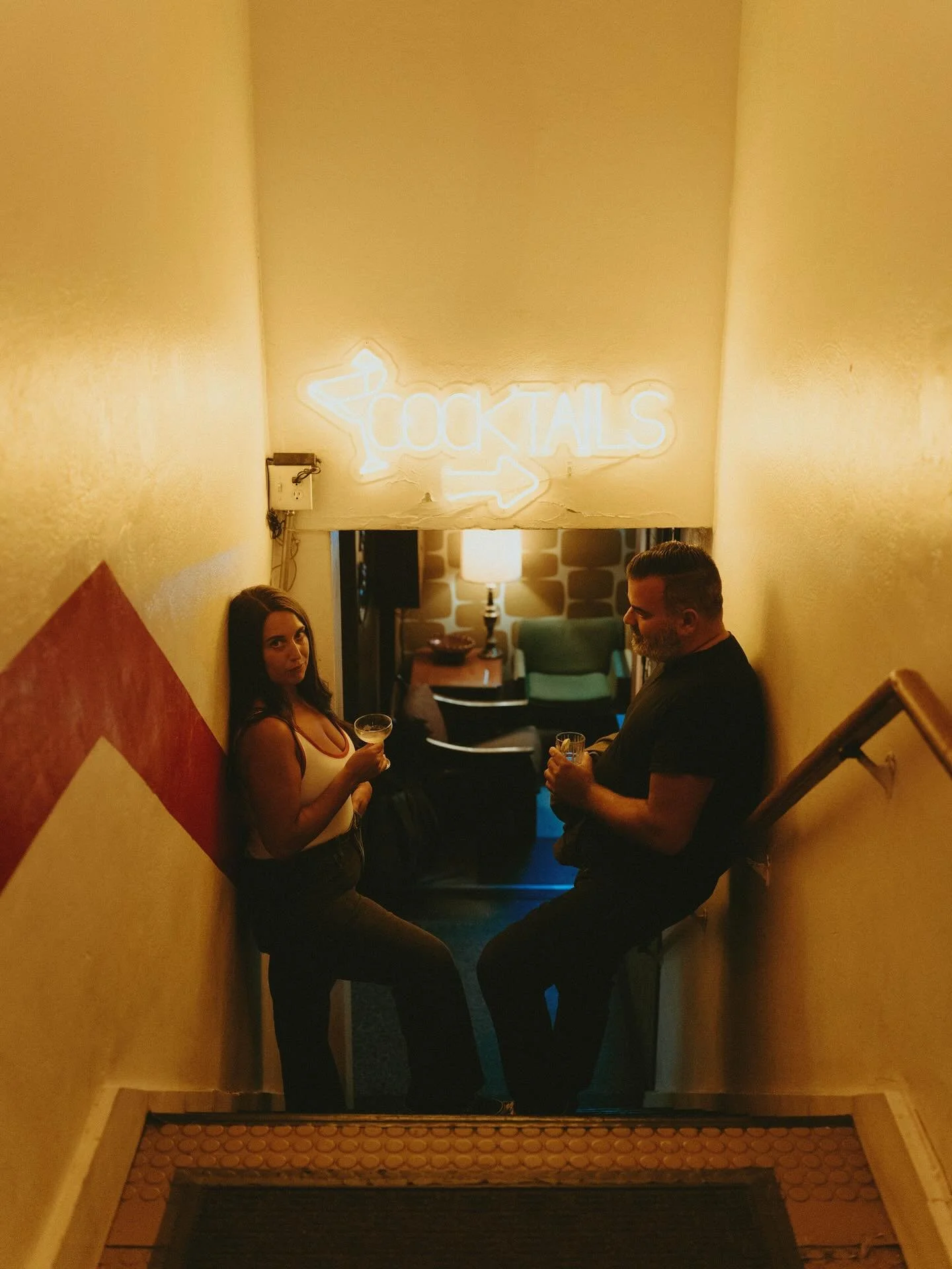 When the location perfectly fits the couple!! &lt;3

Rochelle + Adam&rsquo;s engagement session at Mahall&rsquo;s Pt.1 
.
.
.
[ cleveland wedding photographer, ohio elopement photographer, tampa wedding photographer, florida elopement photographer, y