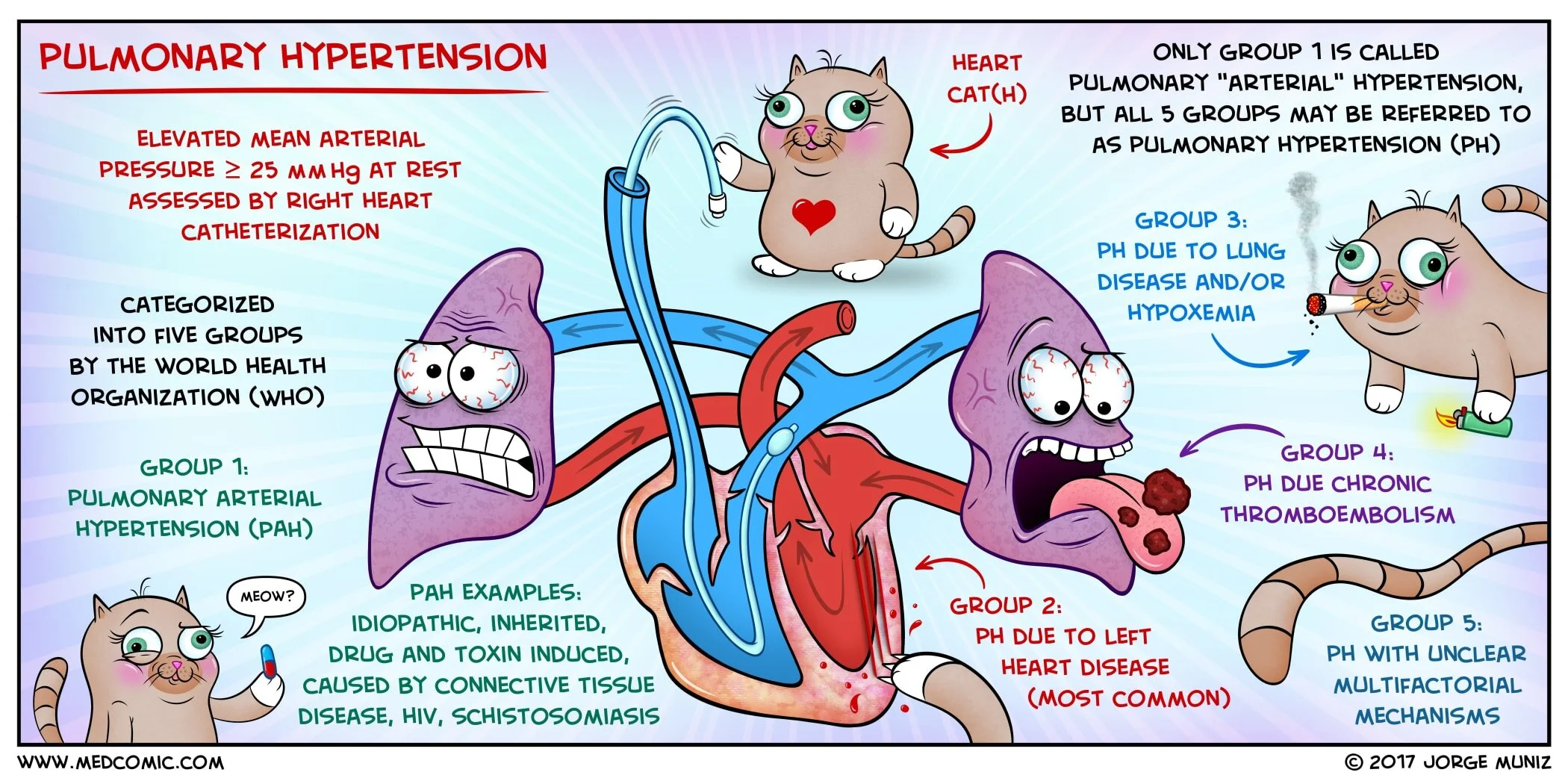 Pulmonary Hypertension Medcomic
