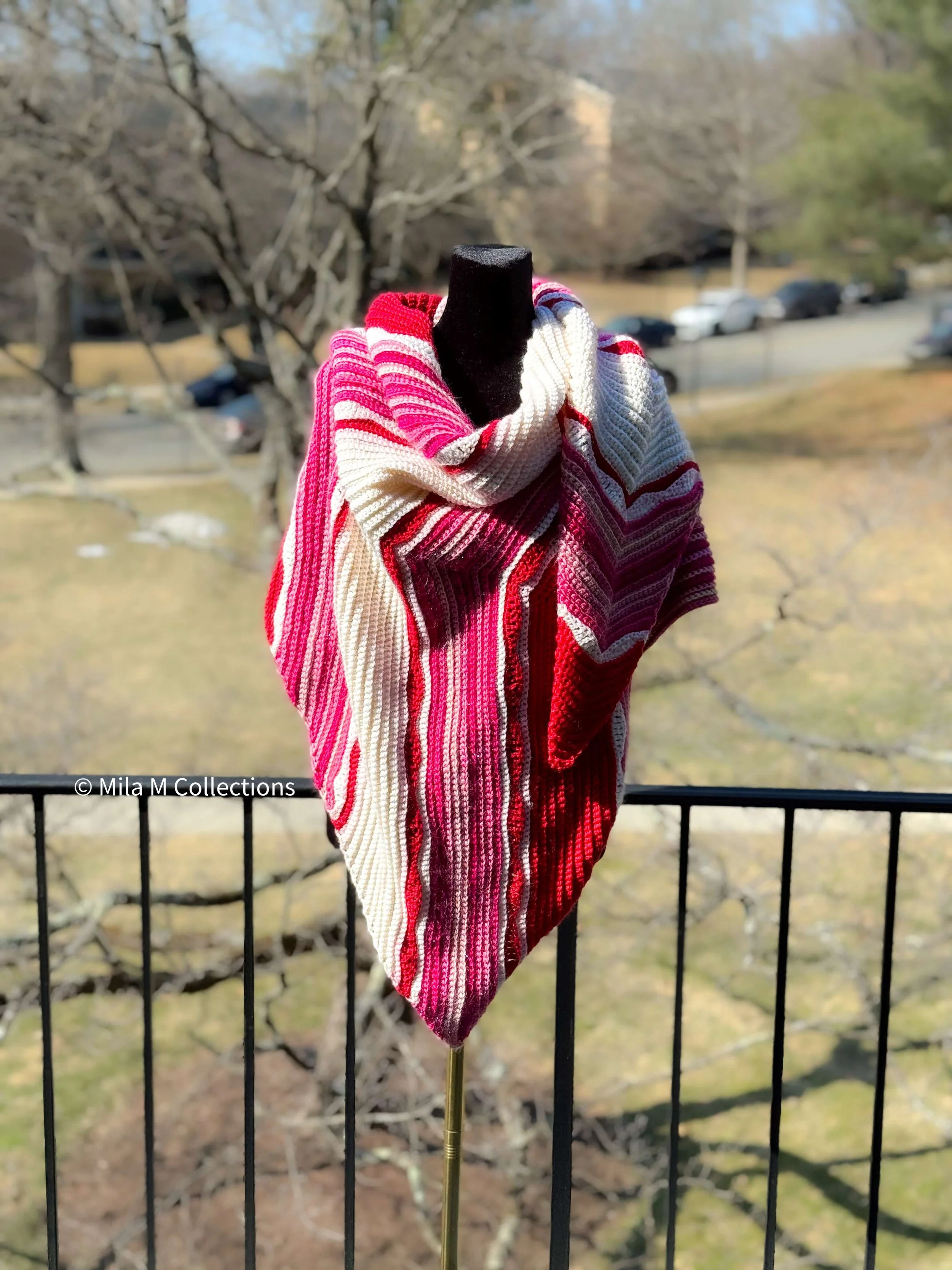 Red and White Asymmetrical Shawl by Mila M Collections.jpg