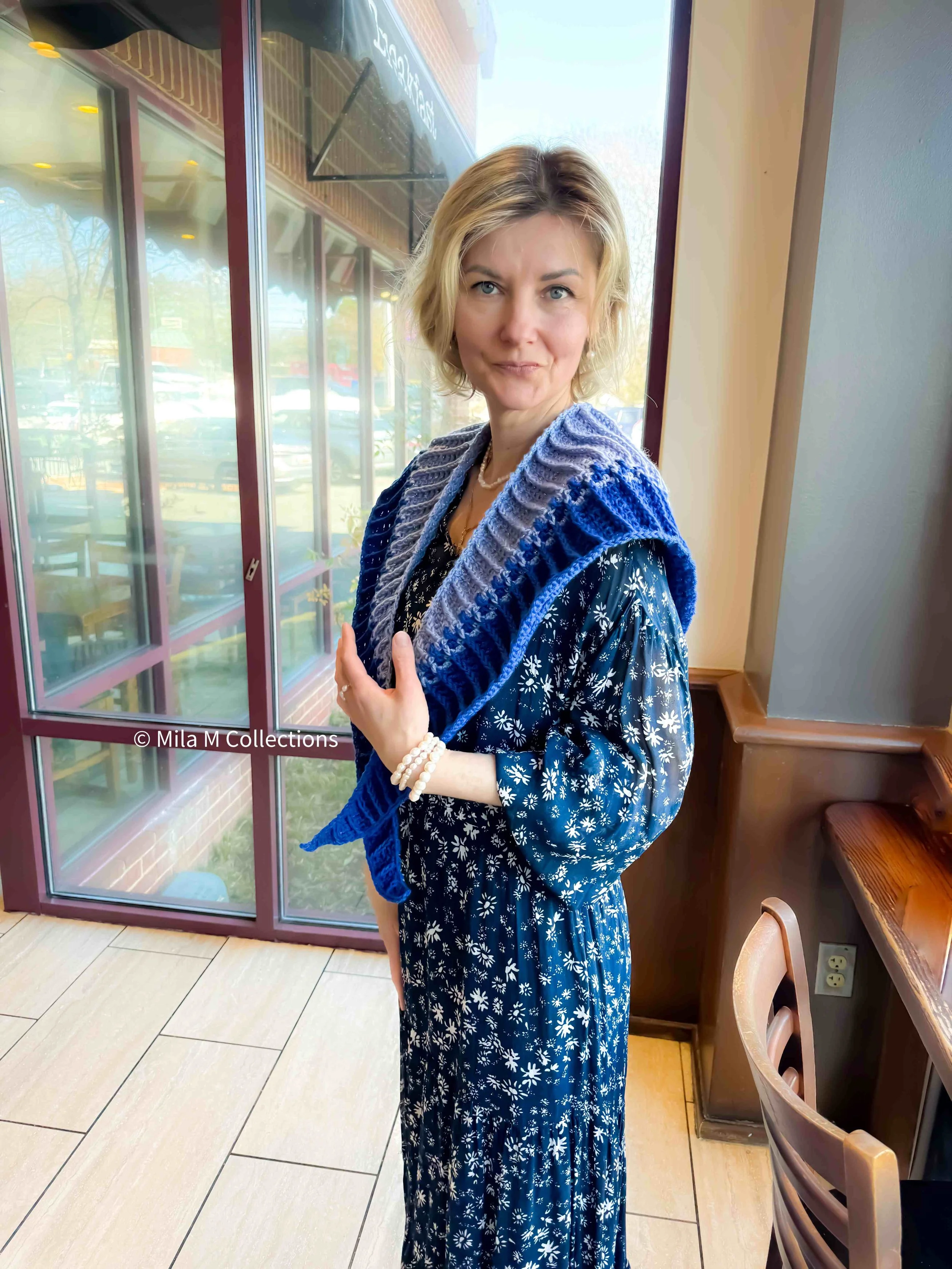 Blue Boomerang Scarf by Mila M Collections.jpg