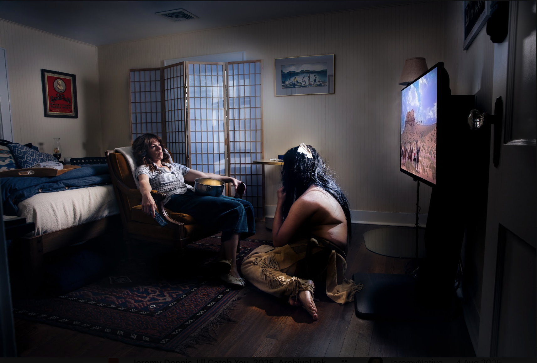Haunted House Trope, 2019, Archival Inkjet Print, 12 x 18 in.
