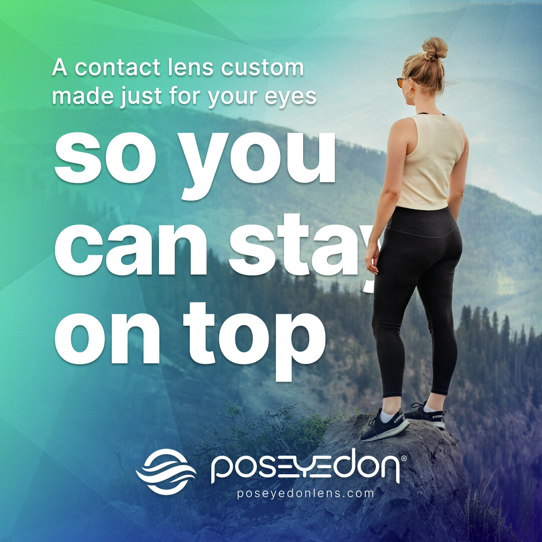 The exclusive posEYEdon lenses are for those who push the limits of what is possible and don't want to be held back by their vision.

⛔️ No more glasses bouncing up and down.

⛔️ No more soft lenses shifting around.

🤙🏽 Longer wear time, ideal hydr