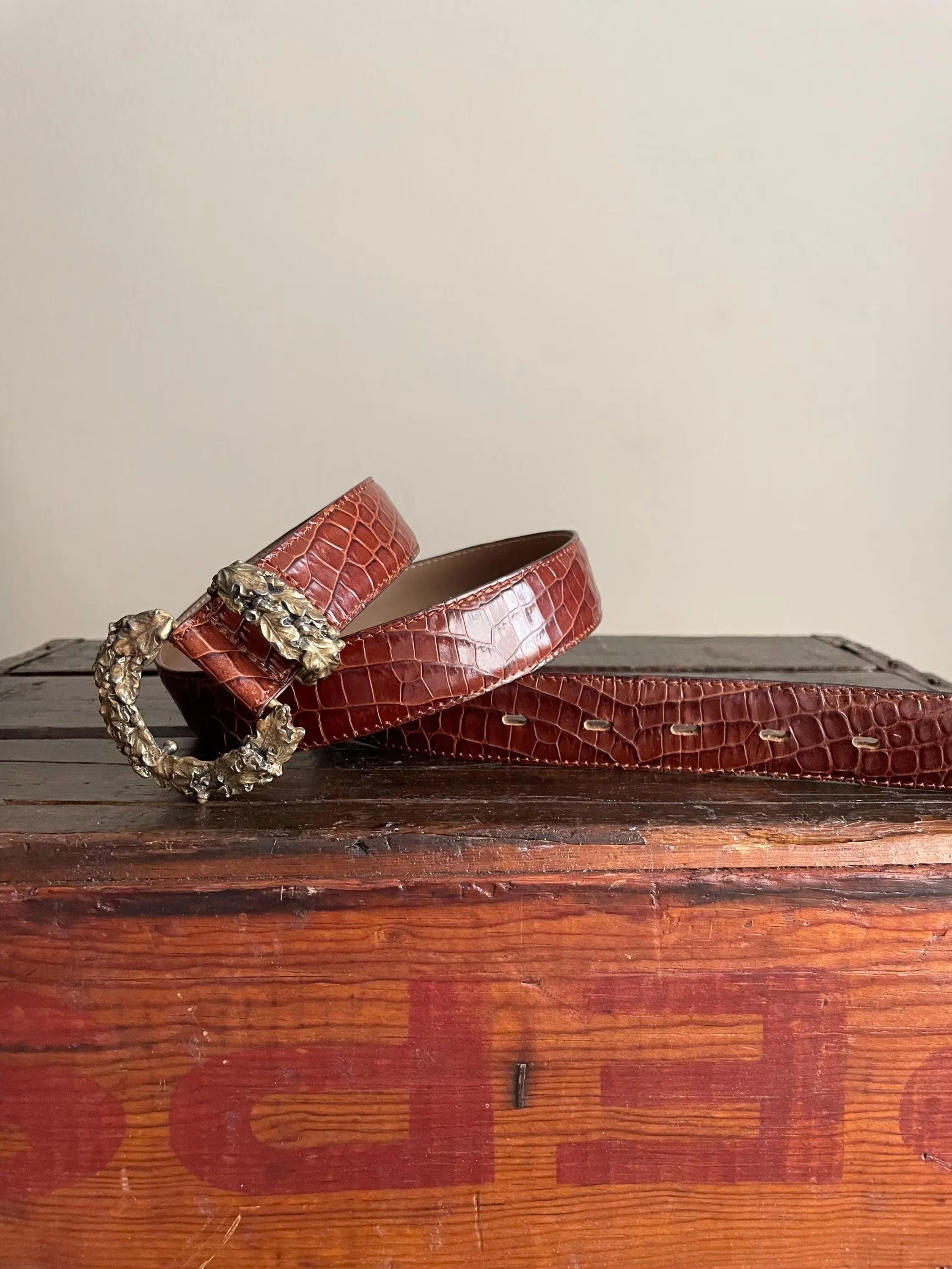 Vintage Brown Belt
