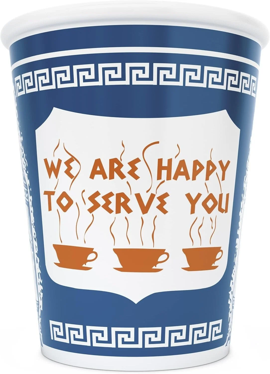 Ceramic New York City Greek Coffee Cup